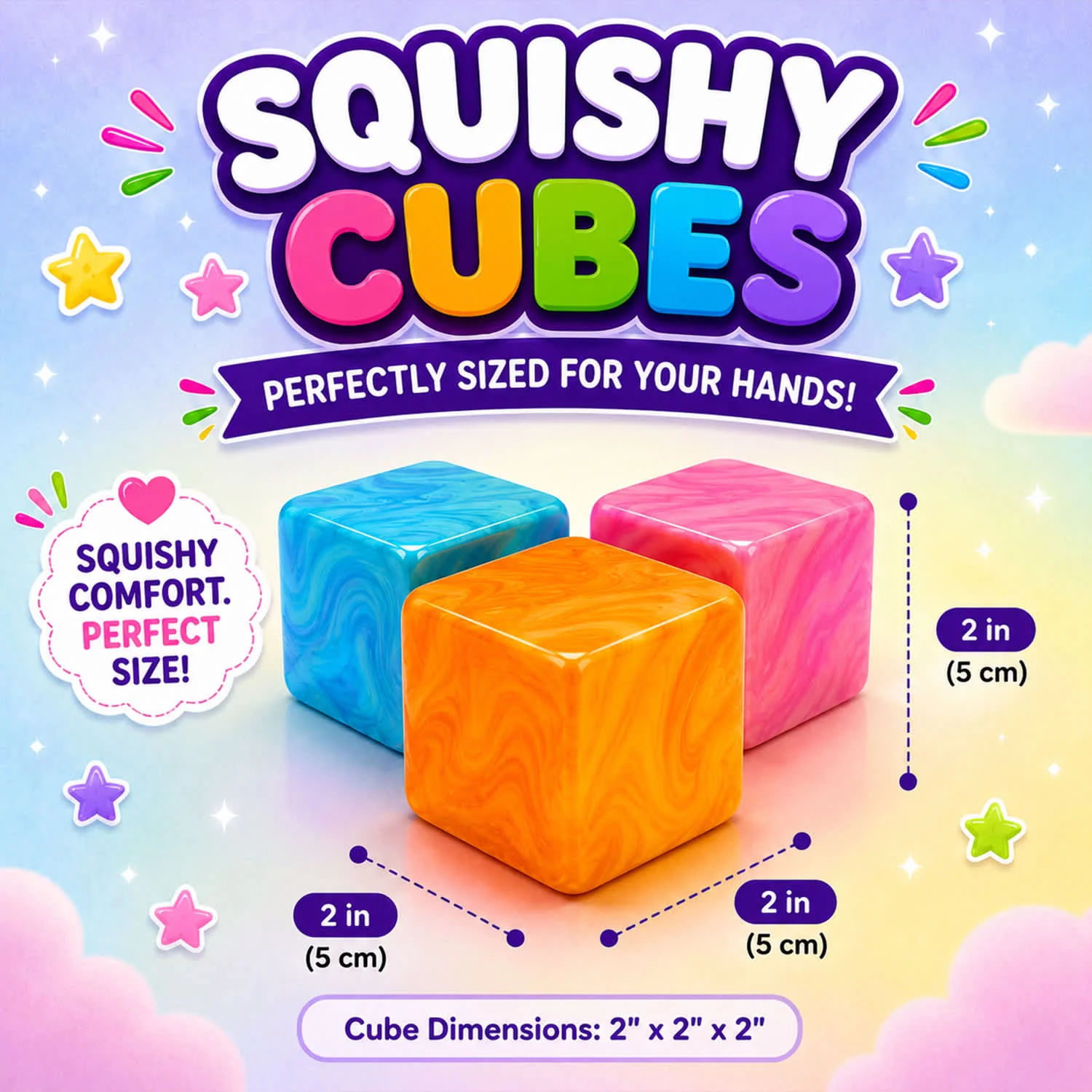 12-Pack Squishy Sensory Stress Relief Squeeze Toys - Image 10