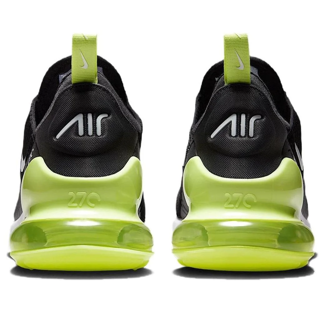 [ah8050-703] Mens Nike Air Max 270 'light Lemon Twist Black' - Image 5