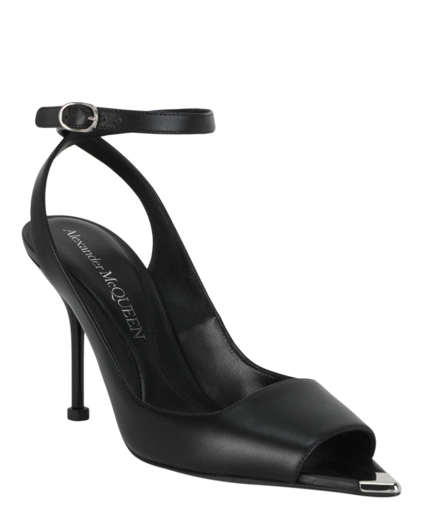 Alexander McQueen Punk Peep Toe Sandals - Image 2