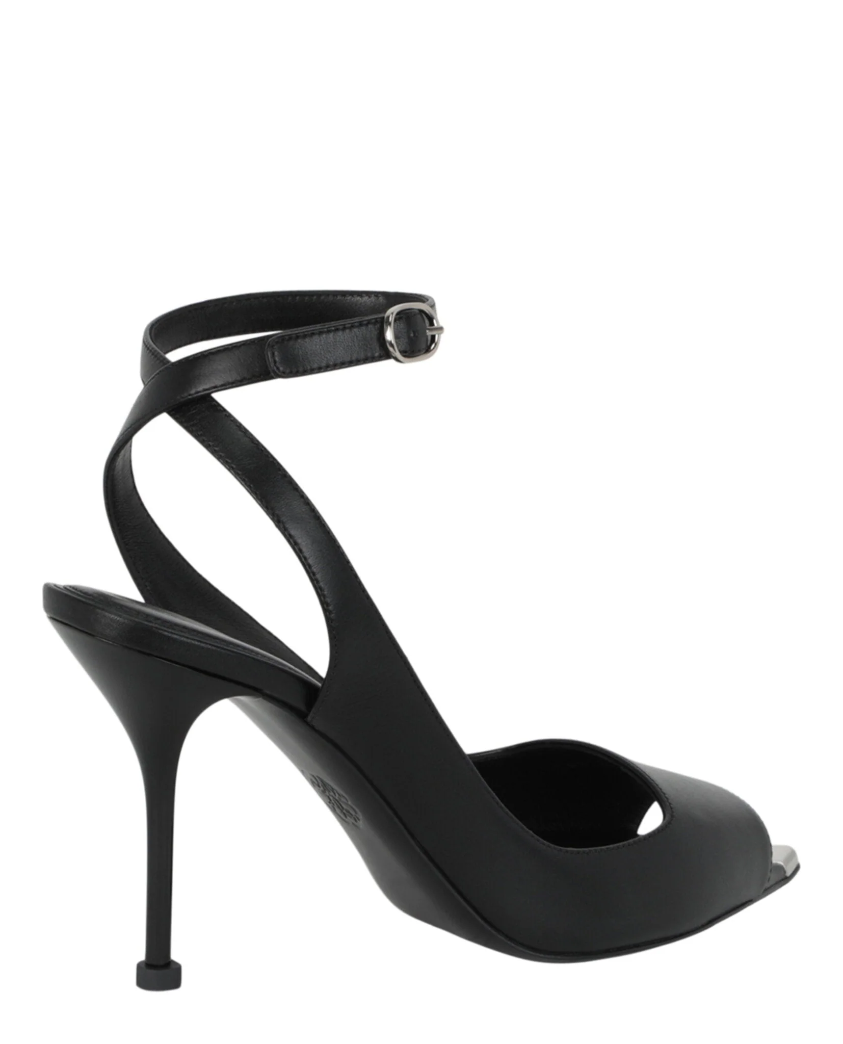 Alexander McQueen Punk Peep Toe Sandals - Image 3