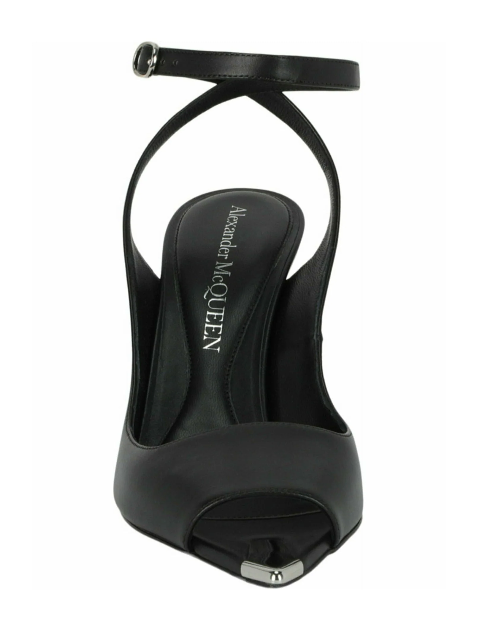 Alexander McQueen Punk Peep Toe Sandals - Image 4