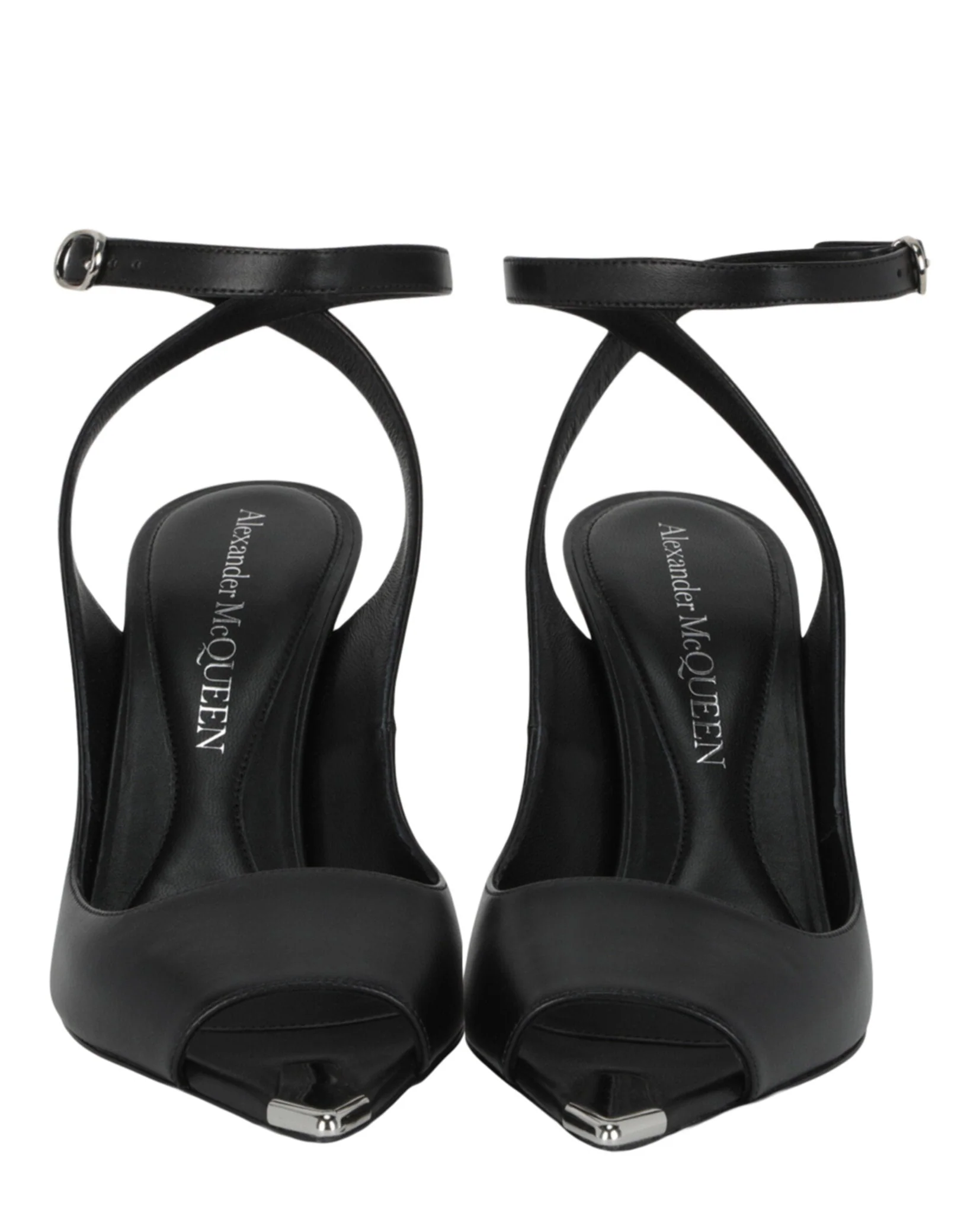 Alexander McQueen Punk Peep Toe Sandals - Image 5