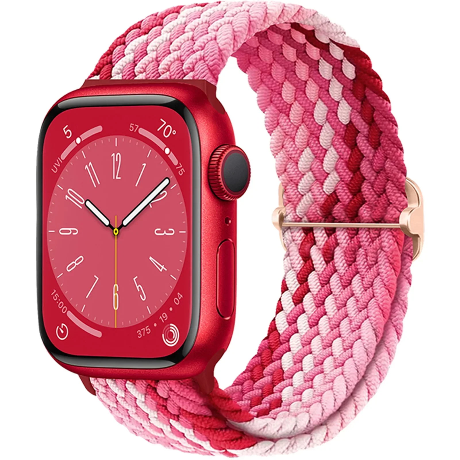 Apple Watch Braided Strap - Soft Elastic Nylon Band - Image 40
