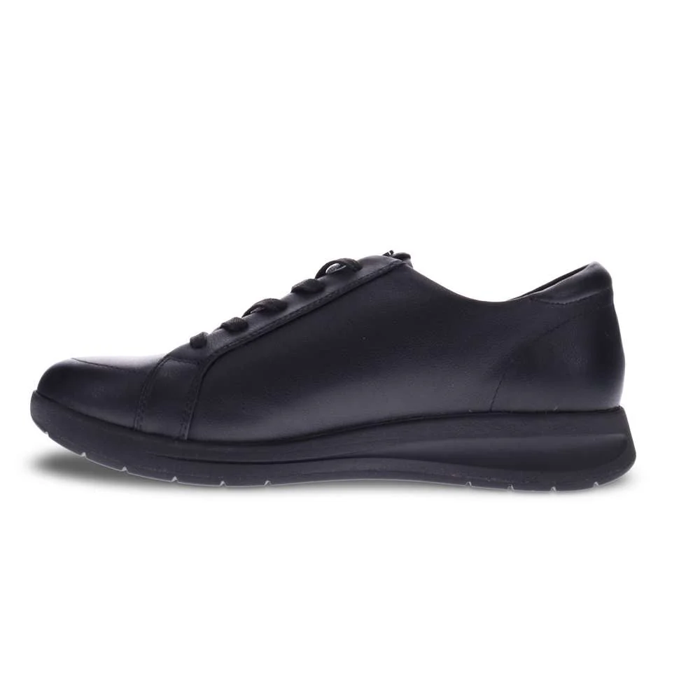 Athens Lace-Up Casual Sneaker - Black - Image 3