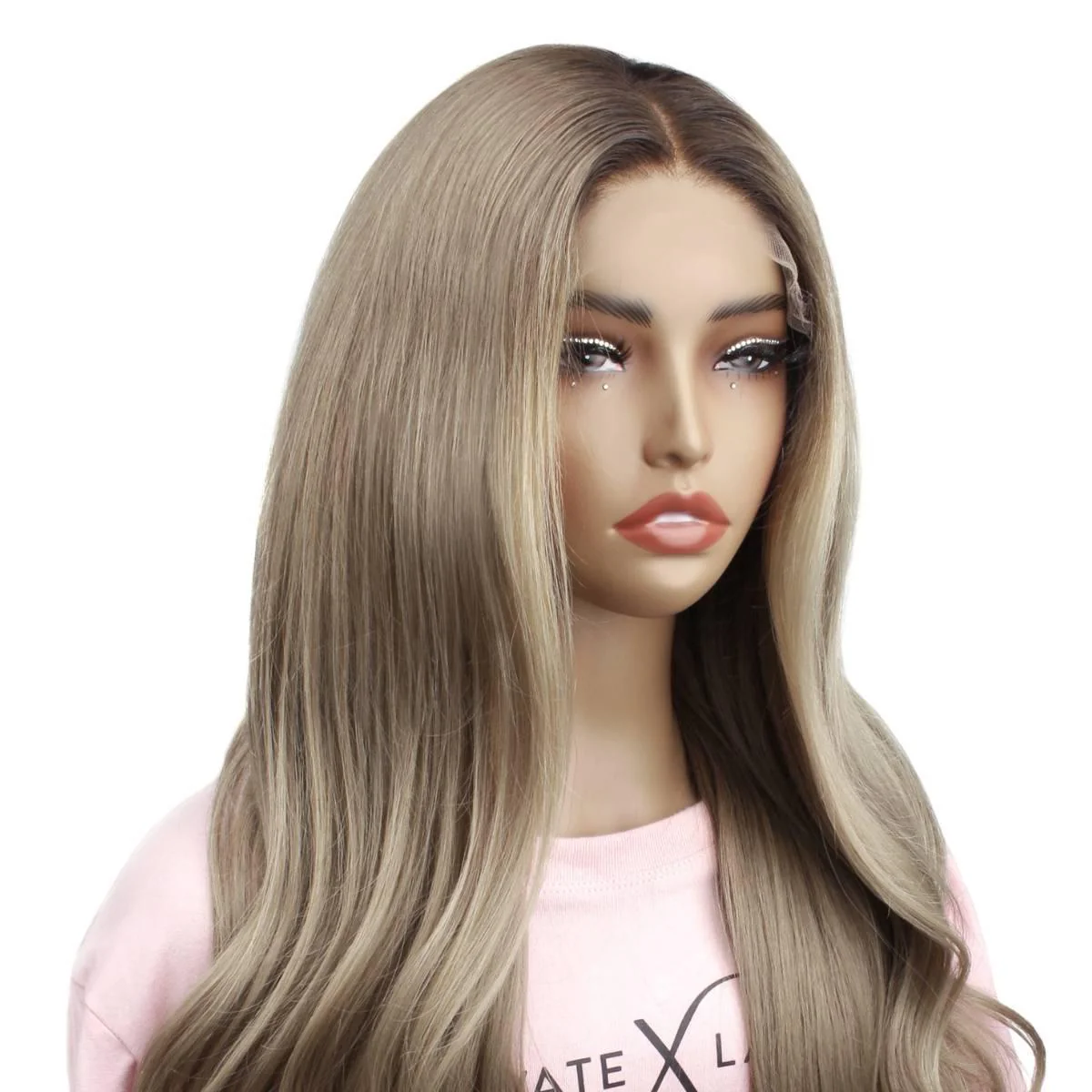 Autumn Glueless 5x5 HD Lace Professionally Colored 100% Human Hair Closure Wig - Image 3