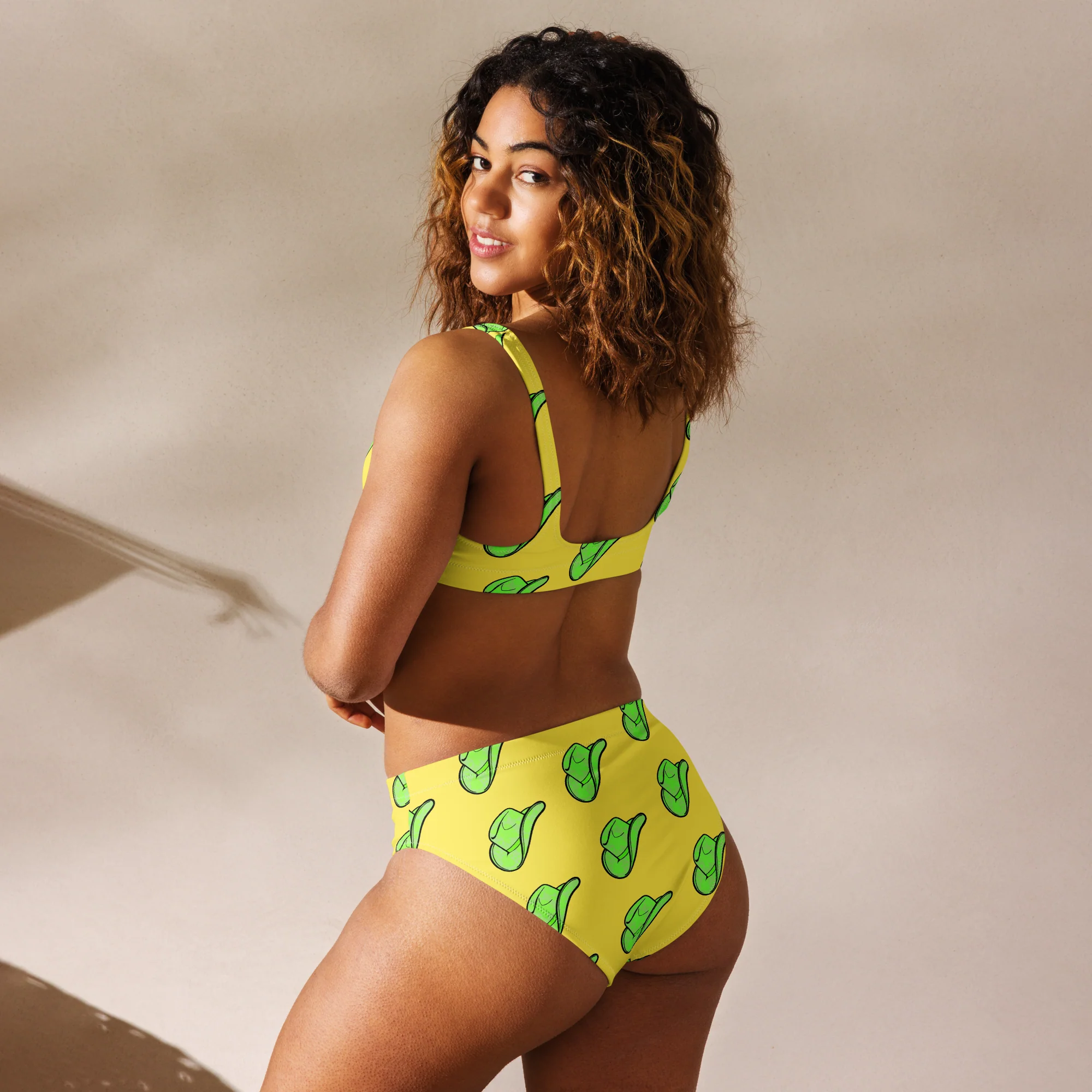 Baha Ranch Yeehaw Green Hat Bikini - Image 4