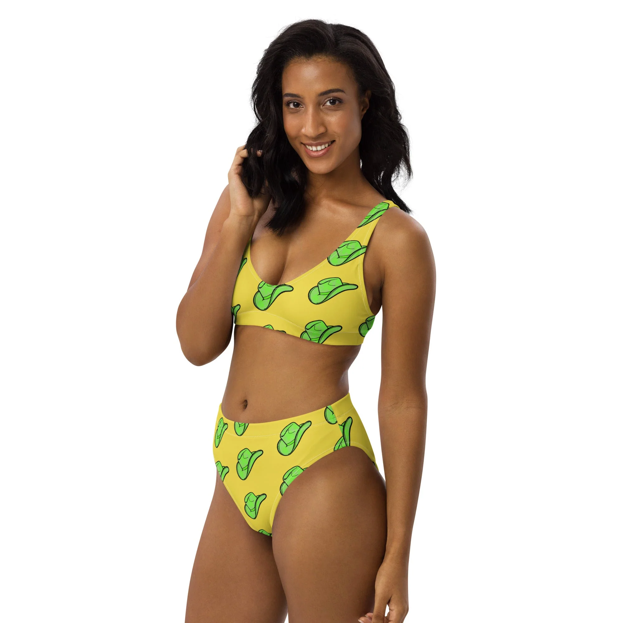 Baha Ranch Yeehaw Green Hat Bikini - Image 5
