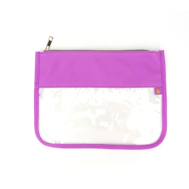 Bailey Clear Pouch | Includes up to 5 Patches - Blue - Image 4