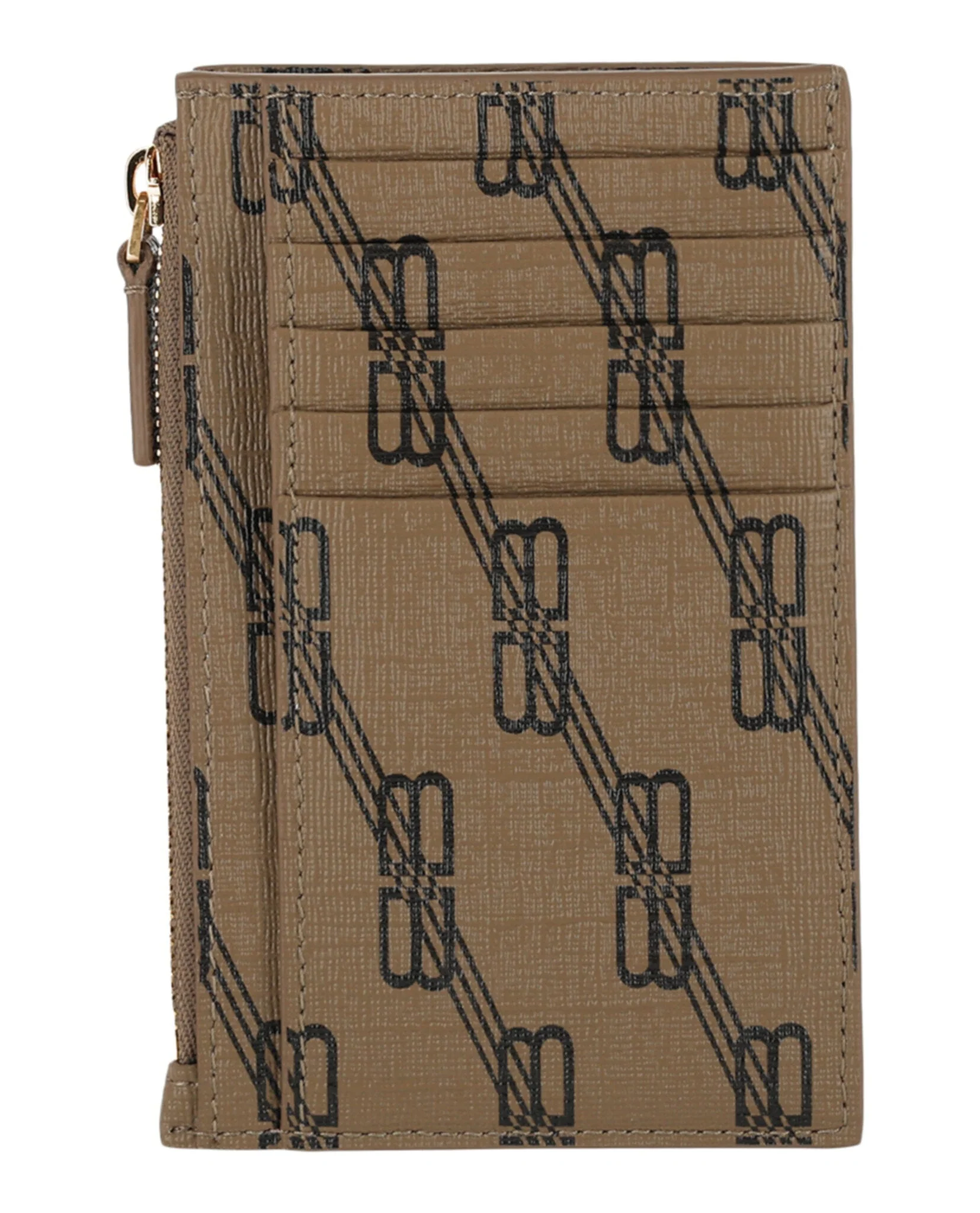 Balenciaga BB Monogram Coated Canvas Card Holder - Image 2