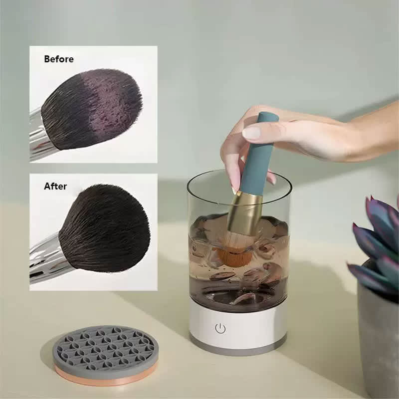 BENE One Touch Makeup Brush Cleaner White - Image 14