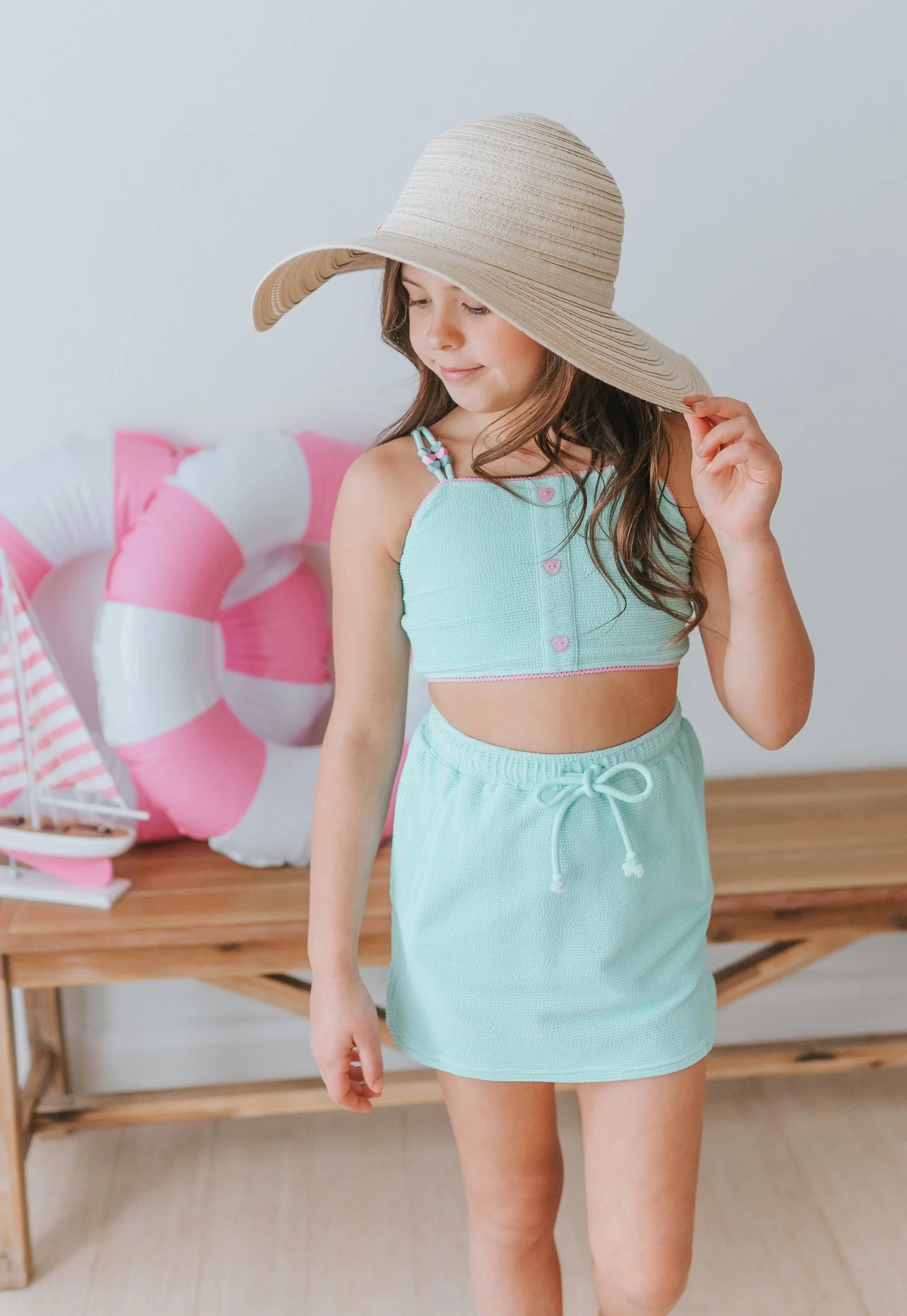Bermuda High Waisted Bikini - Image 9