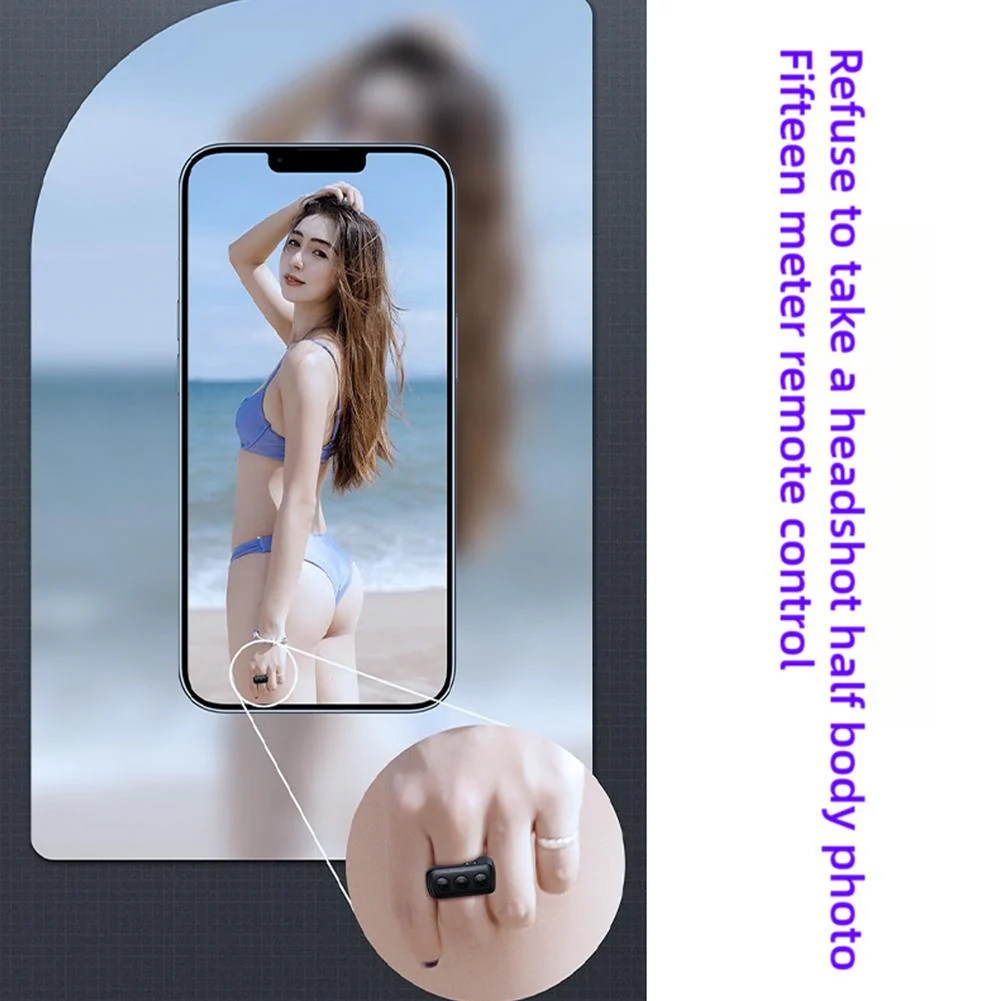 Bluetooth Page Turner & TikTok Scrolling Ring – Hands-Free Remote for Kindle, iPhone, Android – E-Reader Accessory, Selfie Shutter, Volume & Video Control - Image 8
