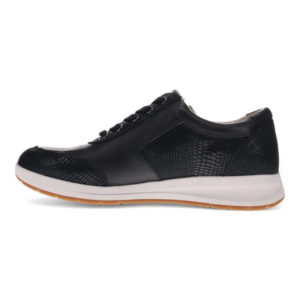 Boston Zip Casual Sneaker - Black Perf - Image 3