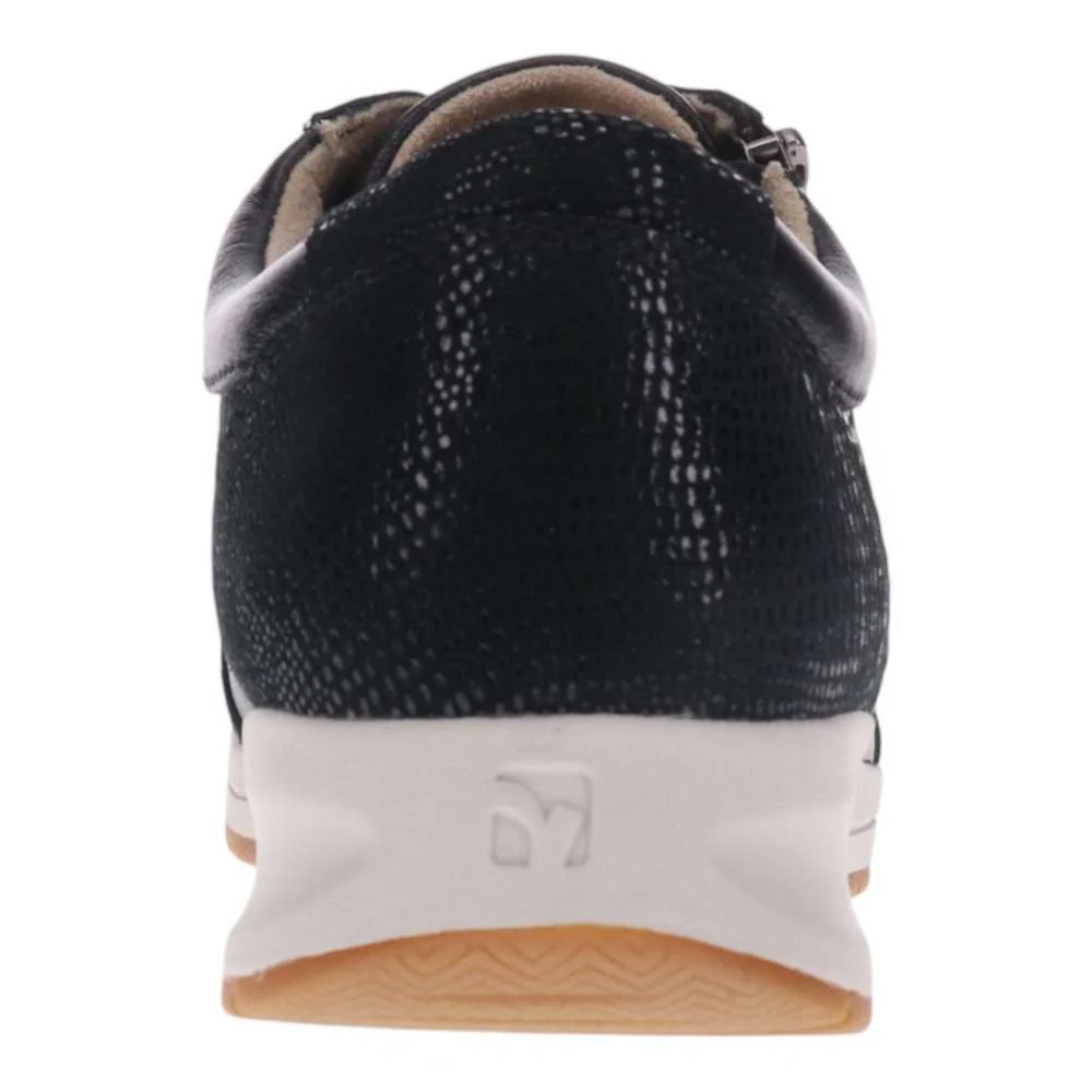 Boston Zip Casual Sneaker - Black Perf - Image 7