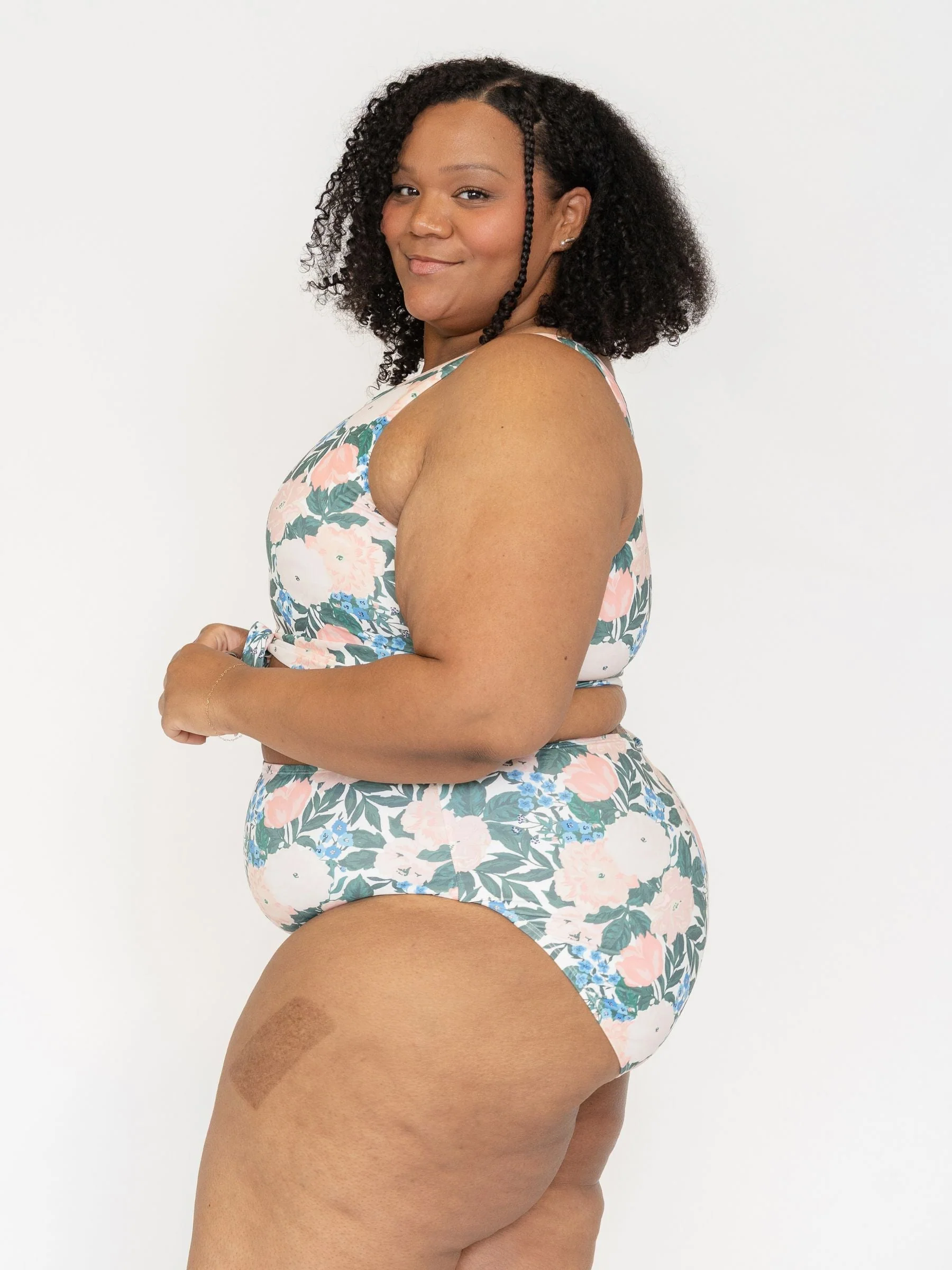 Bouquet Knotted Crop Top - Image 5