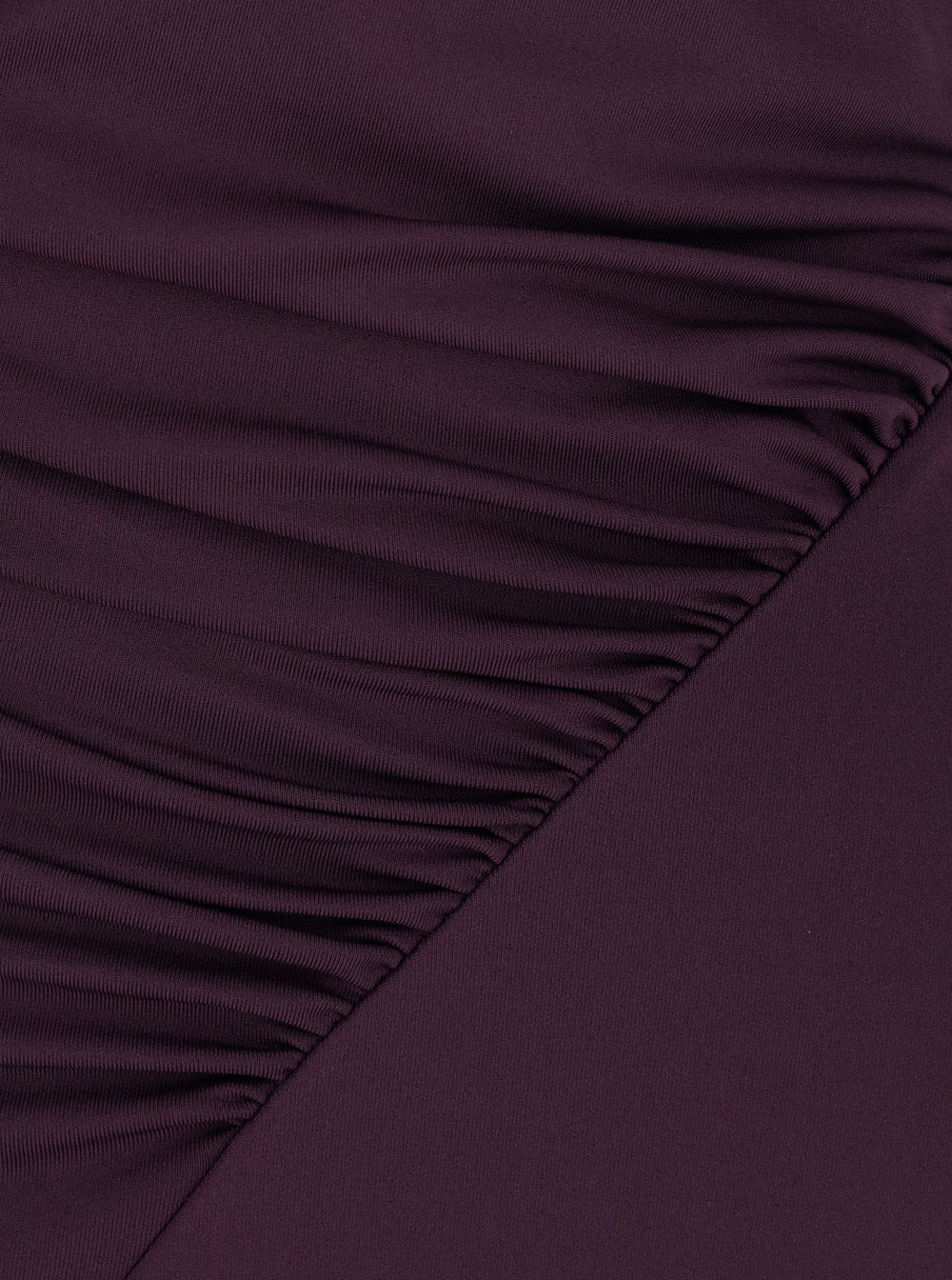 Cap Sleeve Dress Burgundy - Image 3