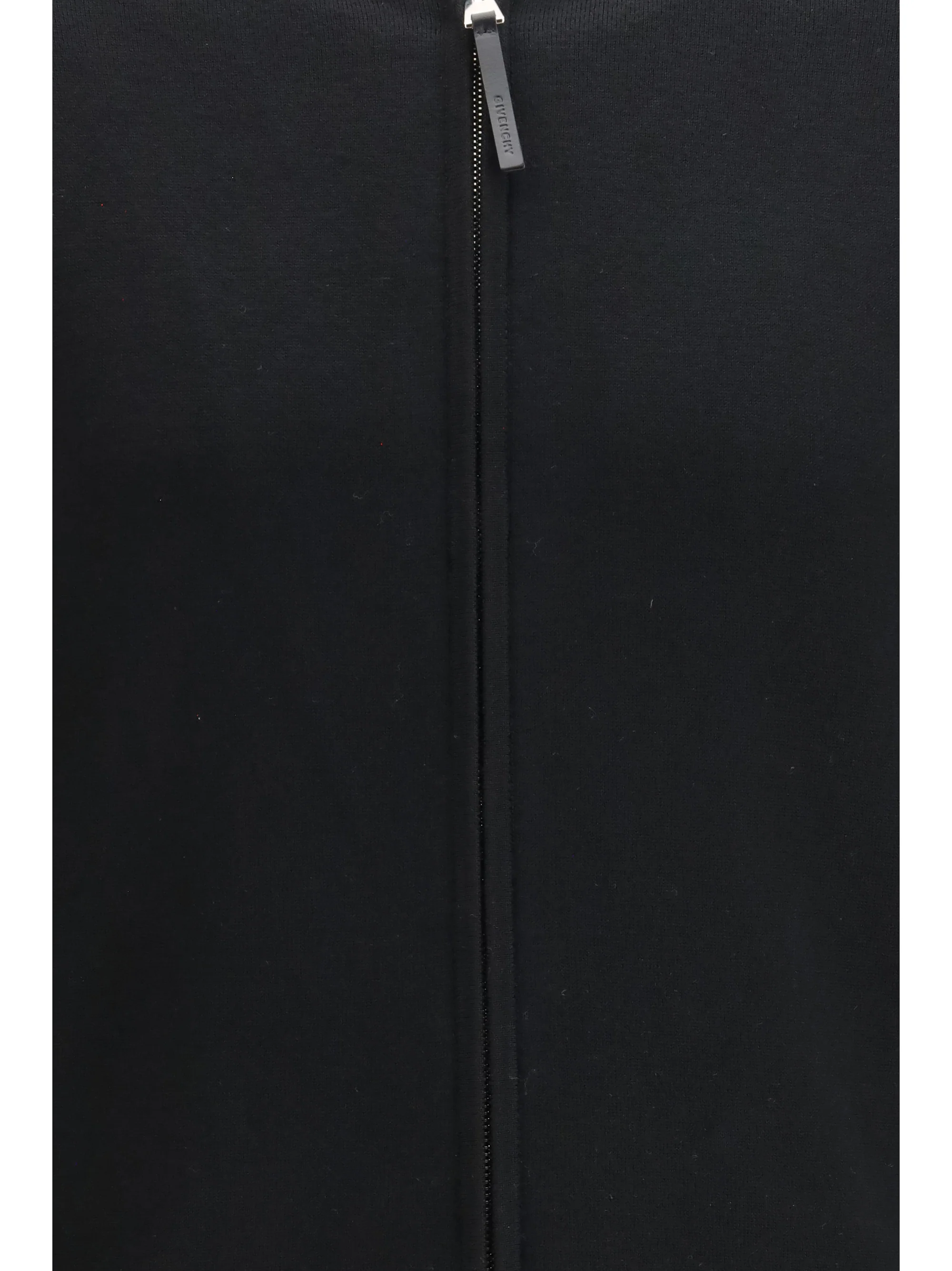 Cardigan Stretch Wool-Blend Black/White - Image 3