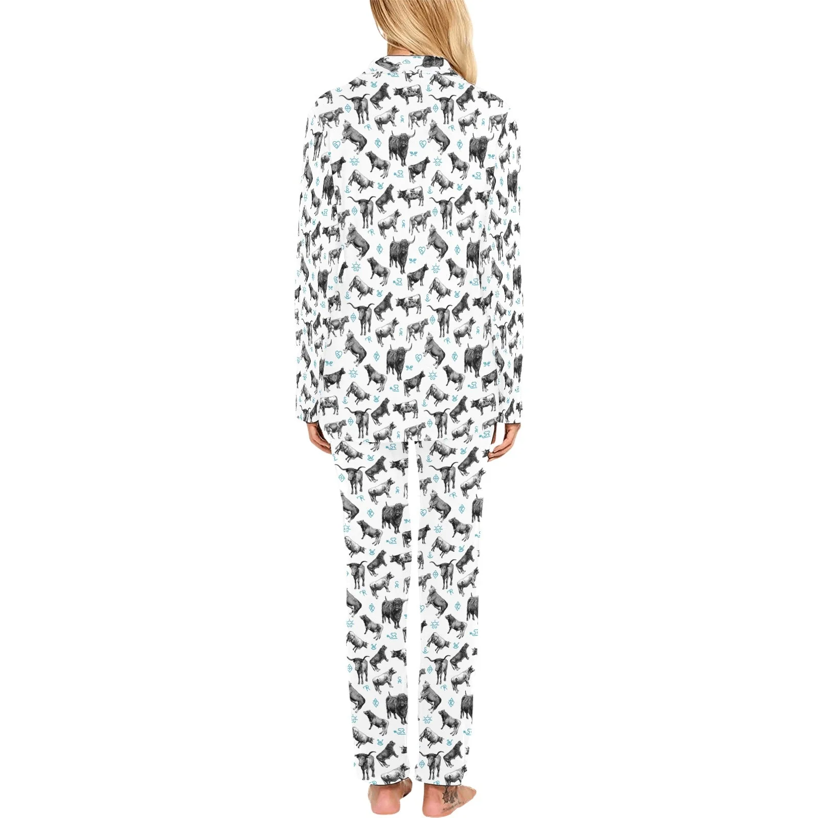 Cattle and Brands Women's Western Pajama Set - Image 2