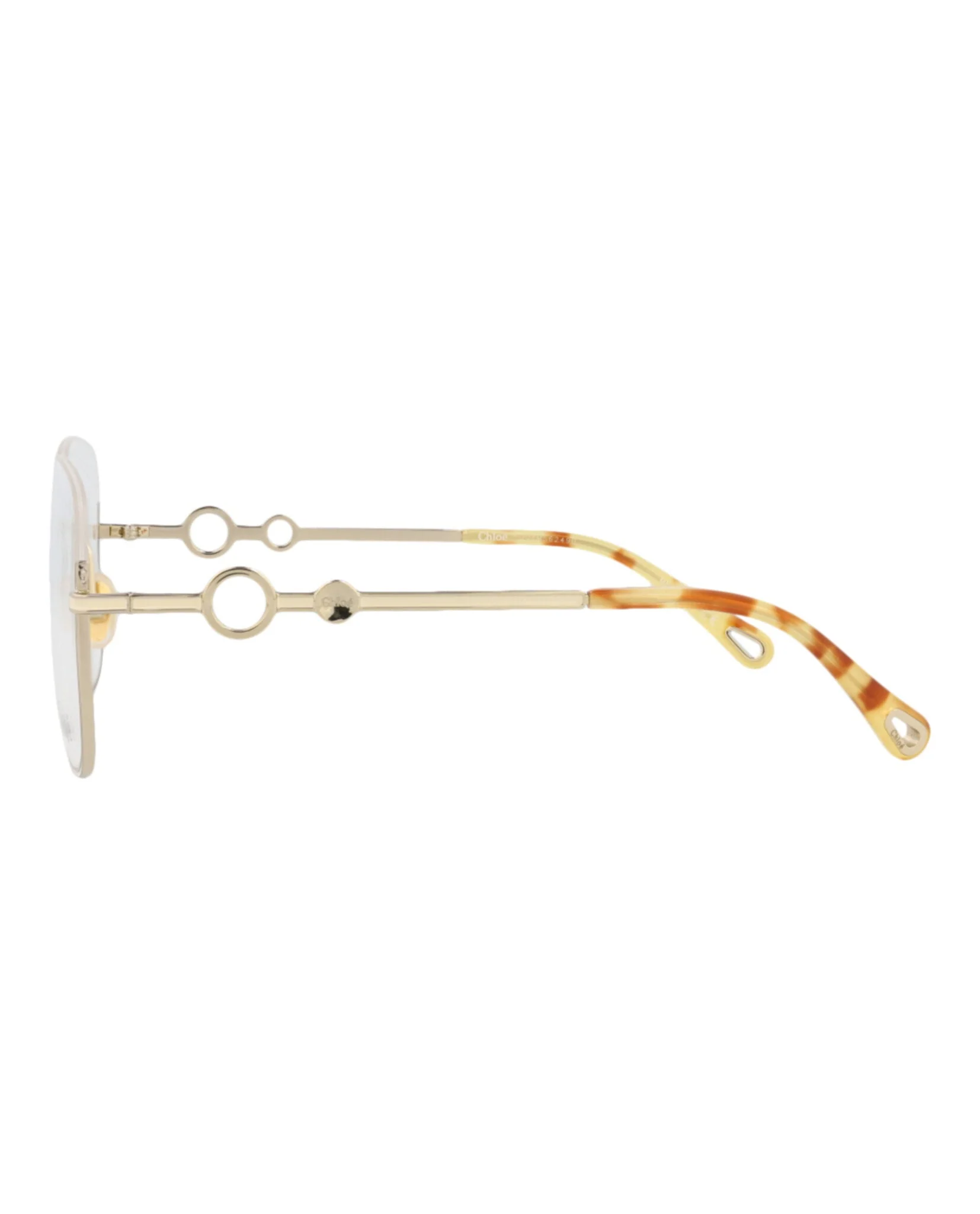 Chloé Square-Frame Metal Optical Frames - Image 3