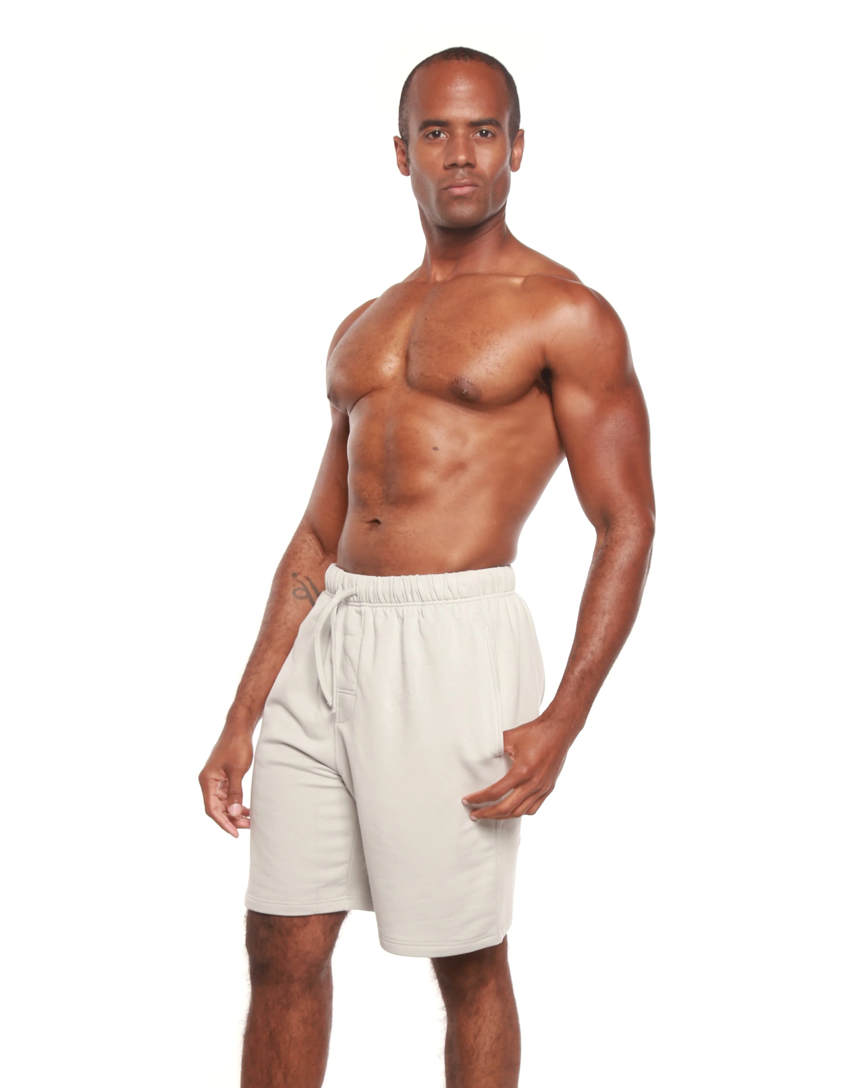Clearance Men's Bamboo Viscose Fleece Lounge Shorts - Image 6