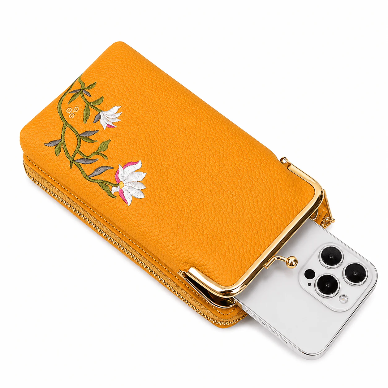 Clip Zip Crossbody Wallet - Image 13