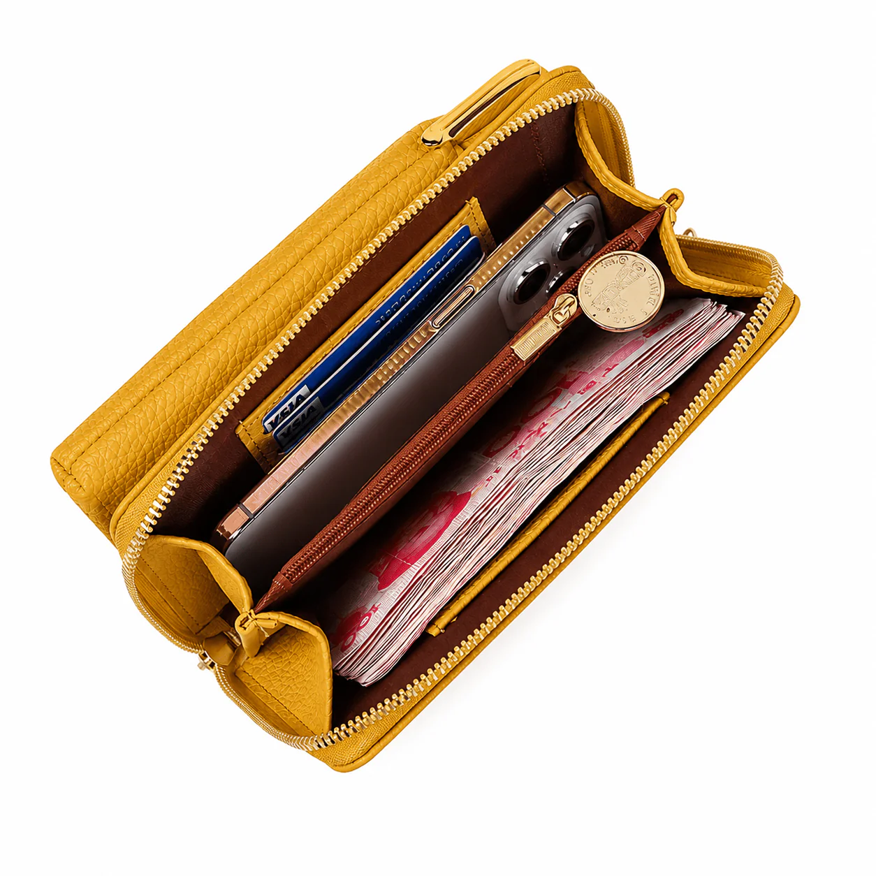 Clip Zip Crossbody Wallet - Image 14