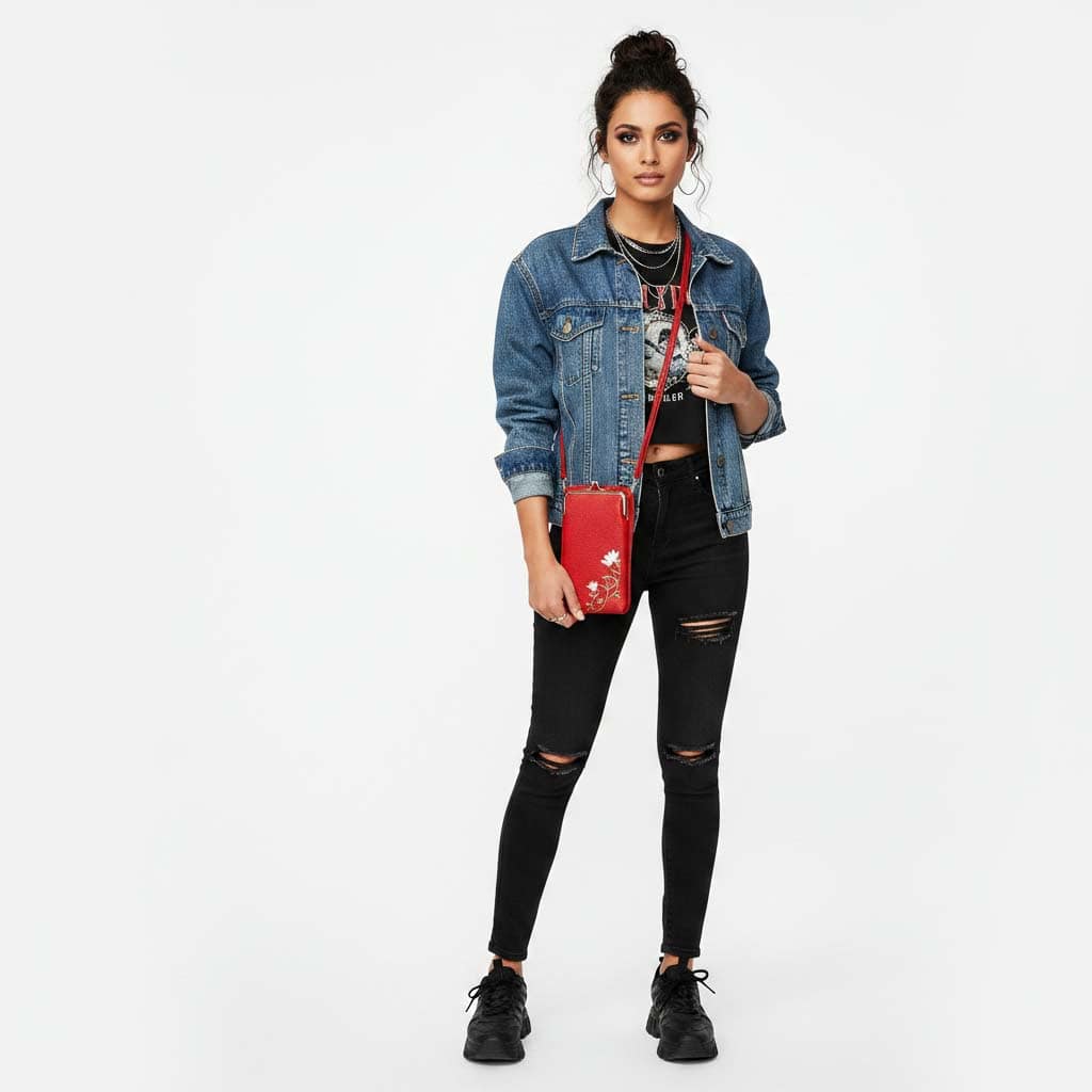 Clip Zip Crossbody Wallet - Image 20