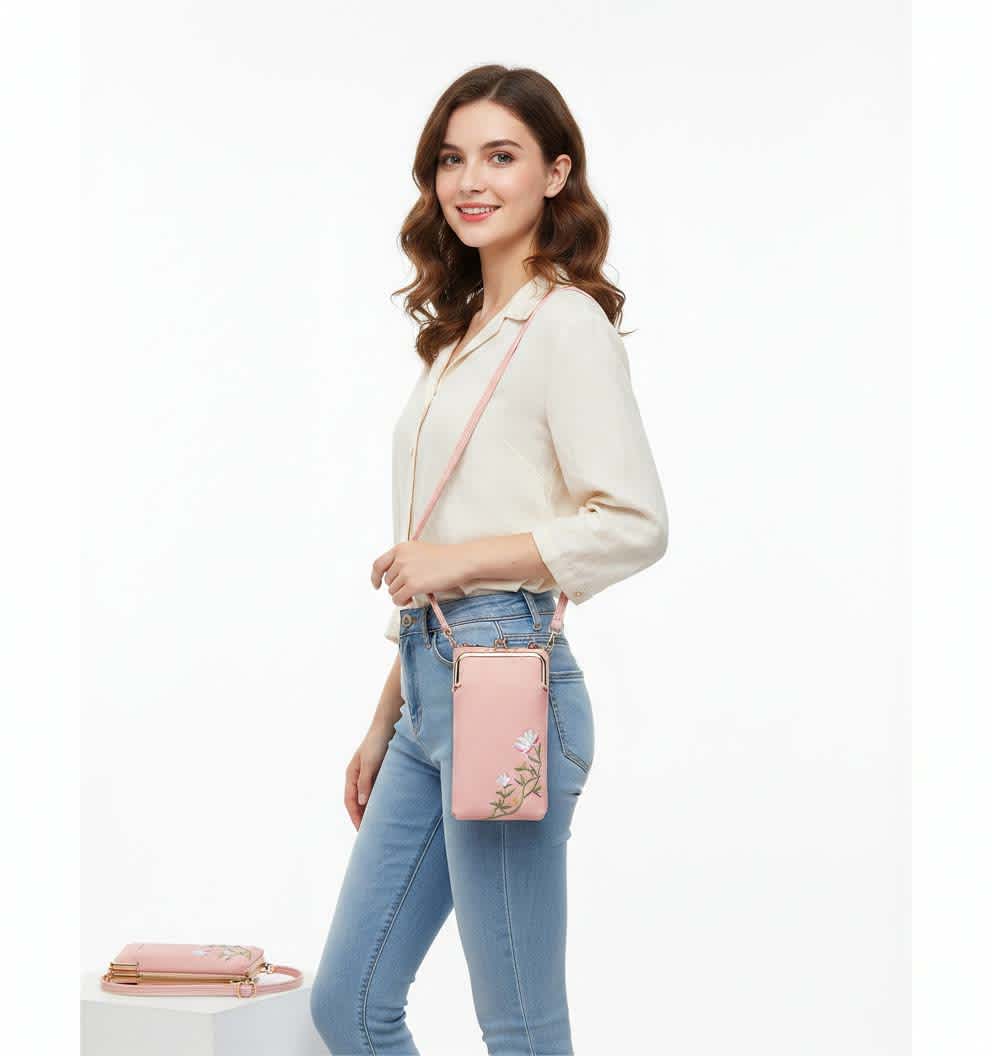 Clip Zip Crossbody Wallet - Image 3
