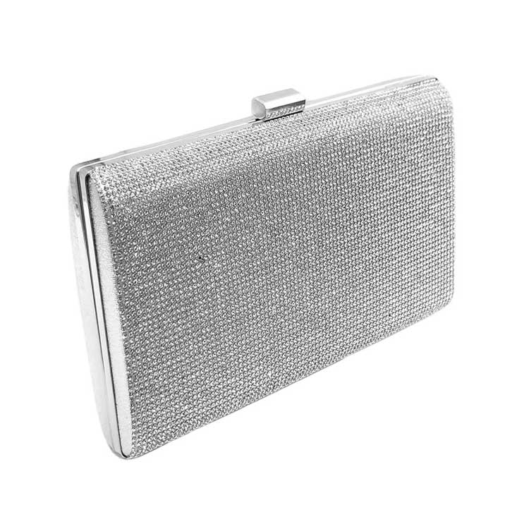 Crystal Shimmery Evening Clutch Bag - Image 3