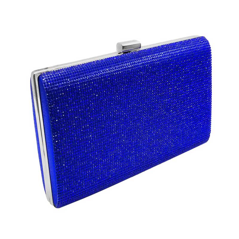 Crystal Shimmery Evening Clutch Bag - Image 7