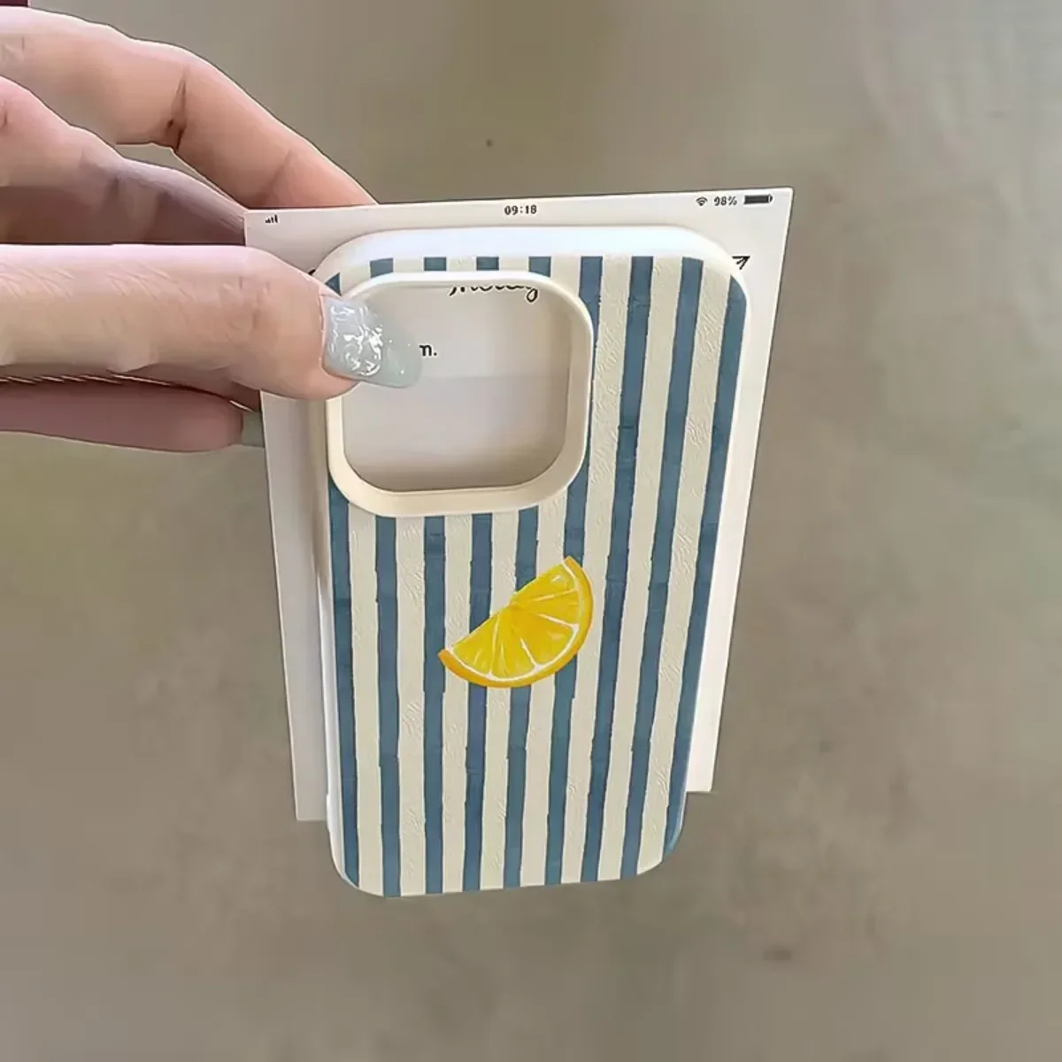 Cute Striped Pattern Phone Case - Image 5