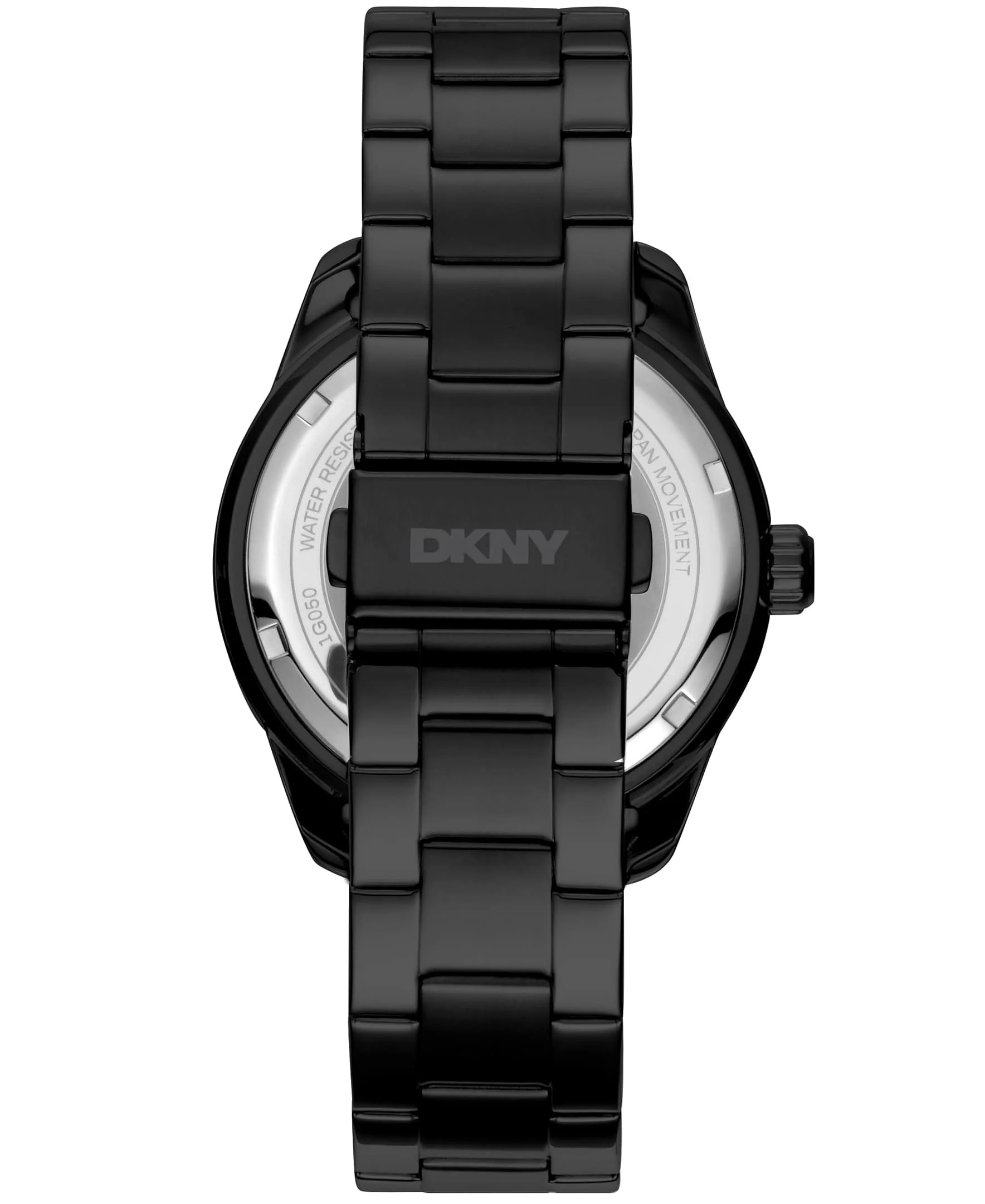 Dkny Men Watch, Black Color Case, Black Dial, Black Color Metal Bracelet, 3 Hands Date, 10 Atm - Image 5