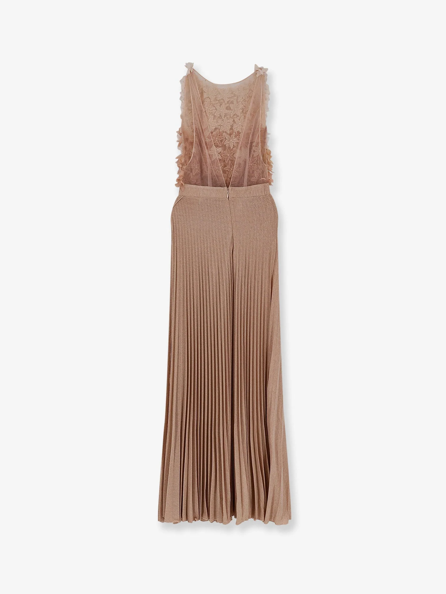 Evening Gown Pink Voile - Image 2