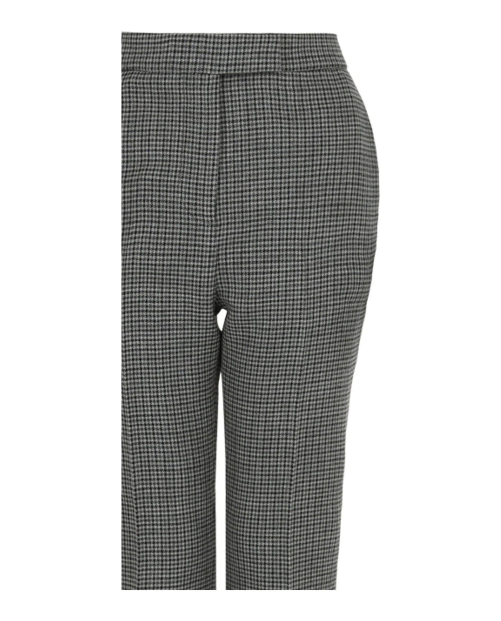 Ferragamo Wool Houndstooth Trousers - Image 3