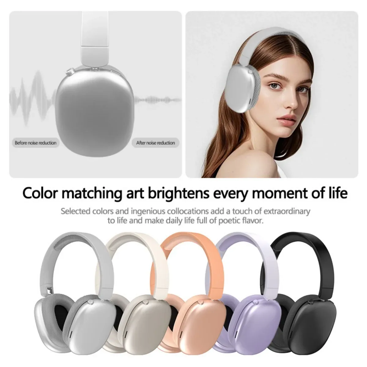 Foldable Wireless Headset with Rotary Control - Image 8