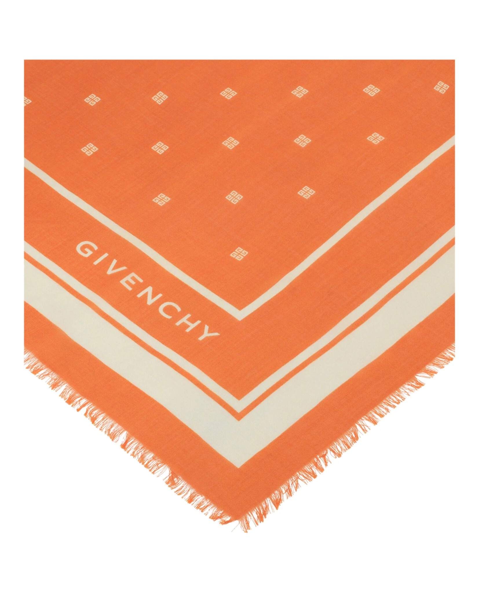 Givenchy 4G Shawl in Cashmere and Silk - Image 2