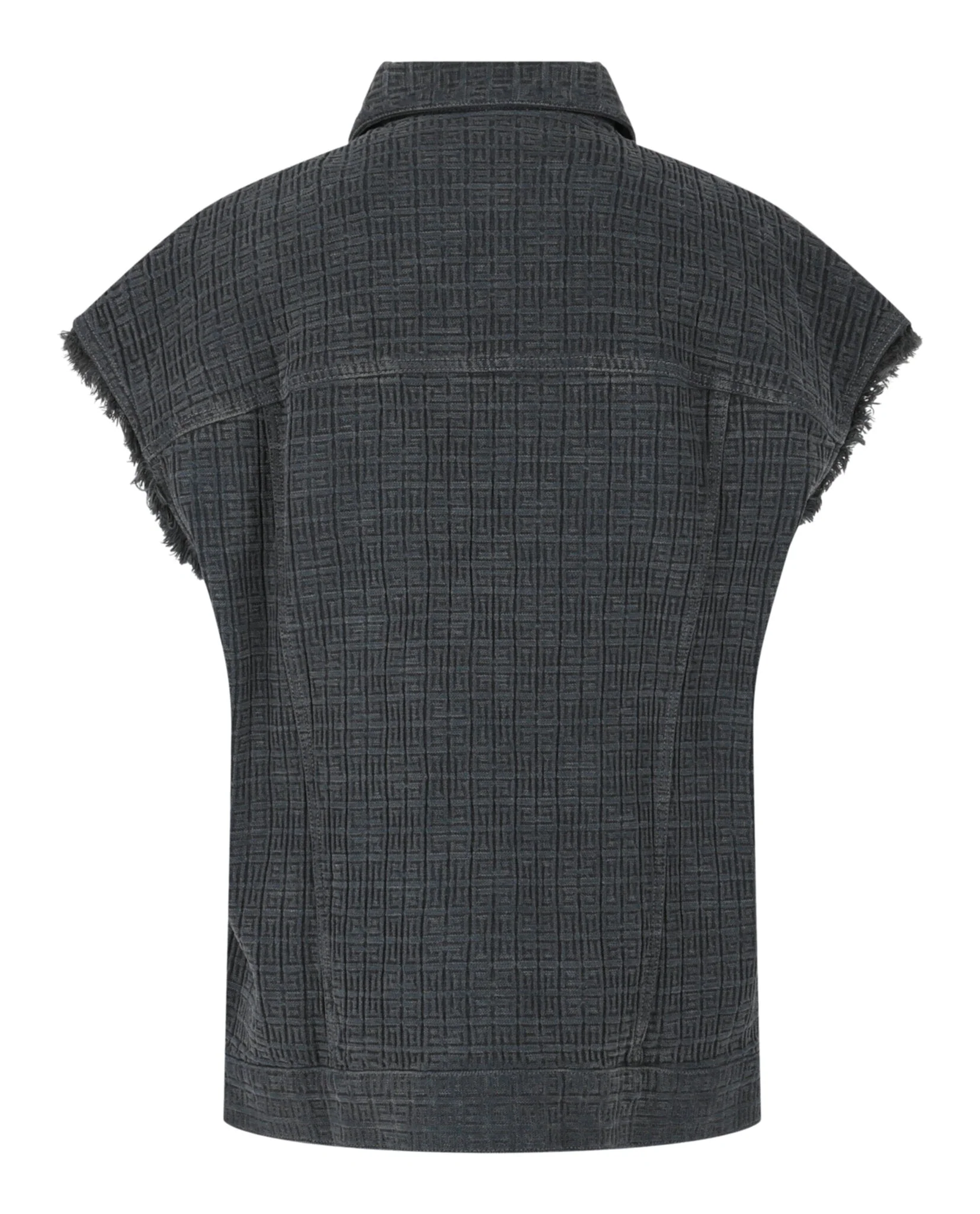 Givenchy Oversized 4G Denim Vest - Image 2