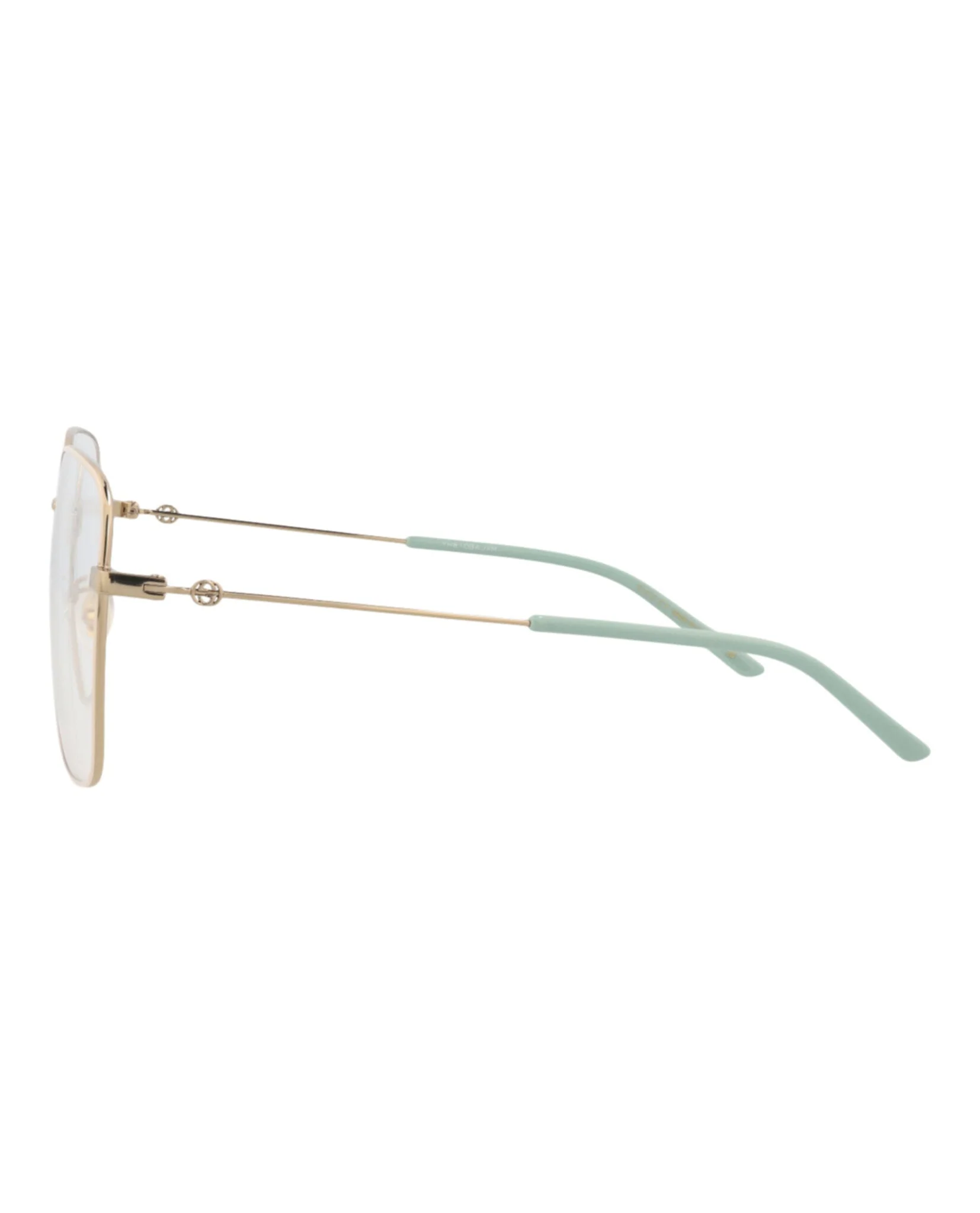 Gucci Square-Frame Metal Optical Frames - Image 3