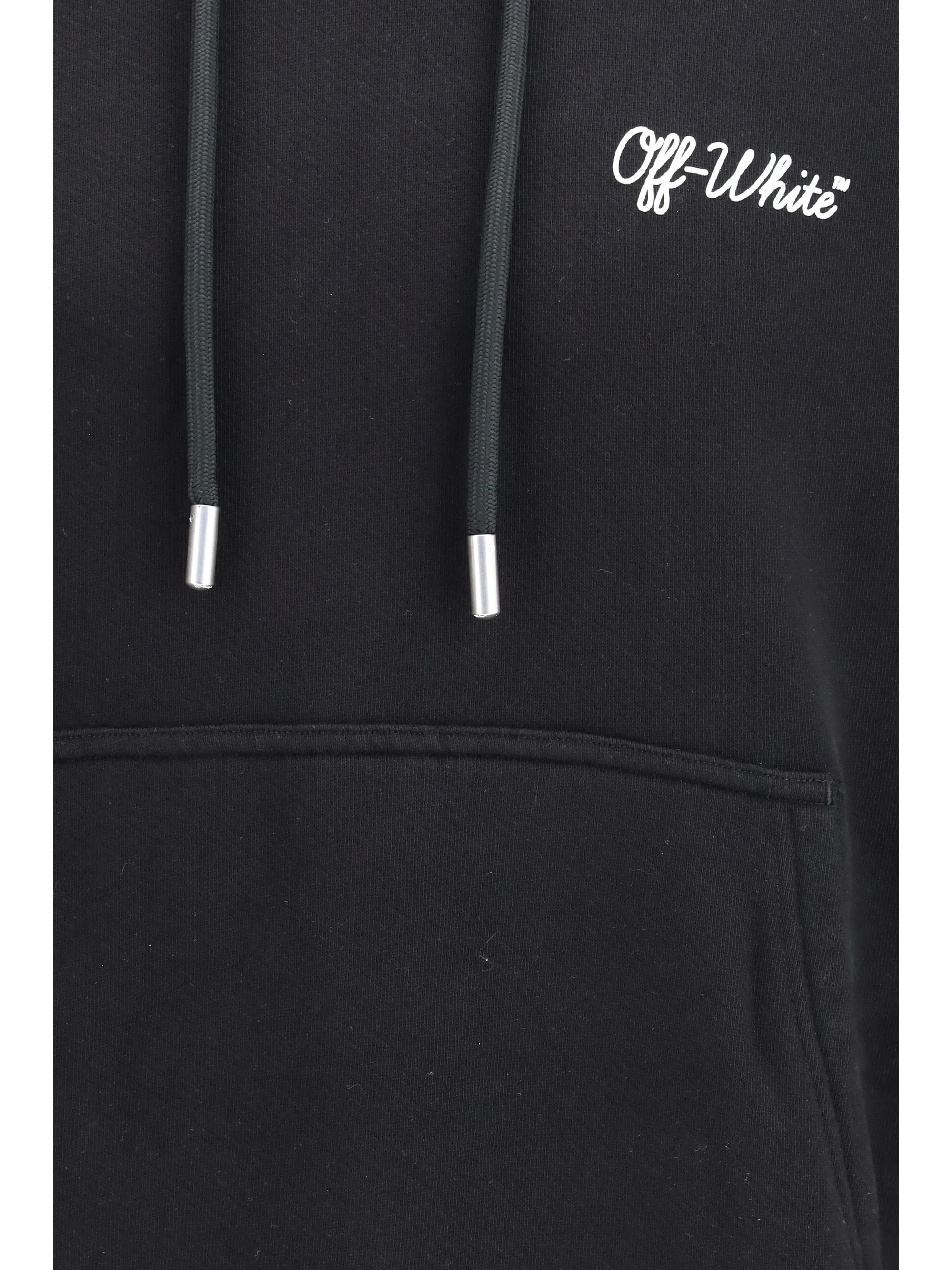 Hoodie Script Skate Black/White - Image 3