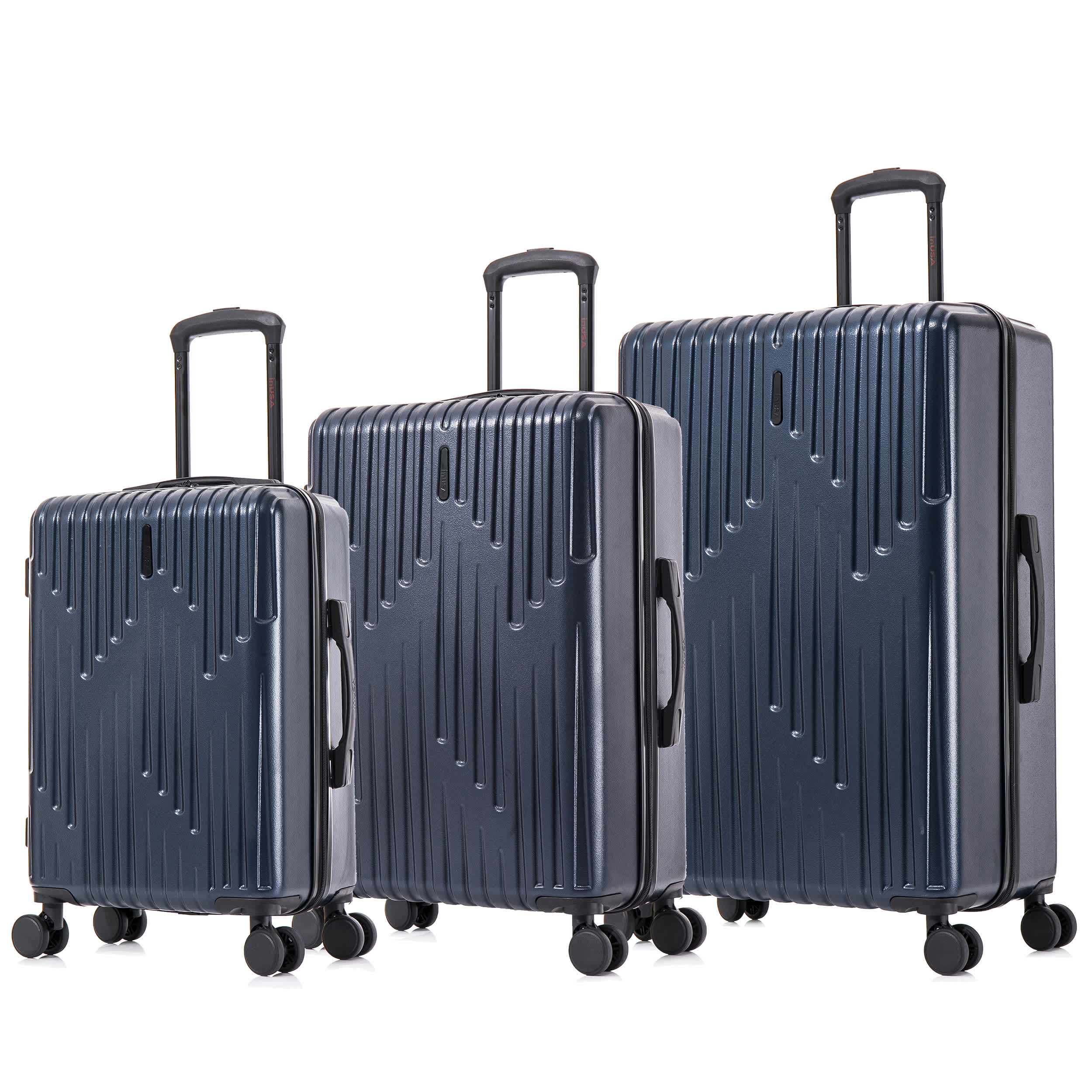 InUSA Unisex Drip Lightweight Hardside Spinner Luggage - Image 5