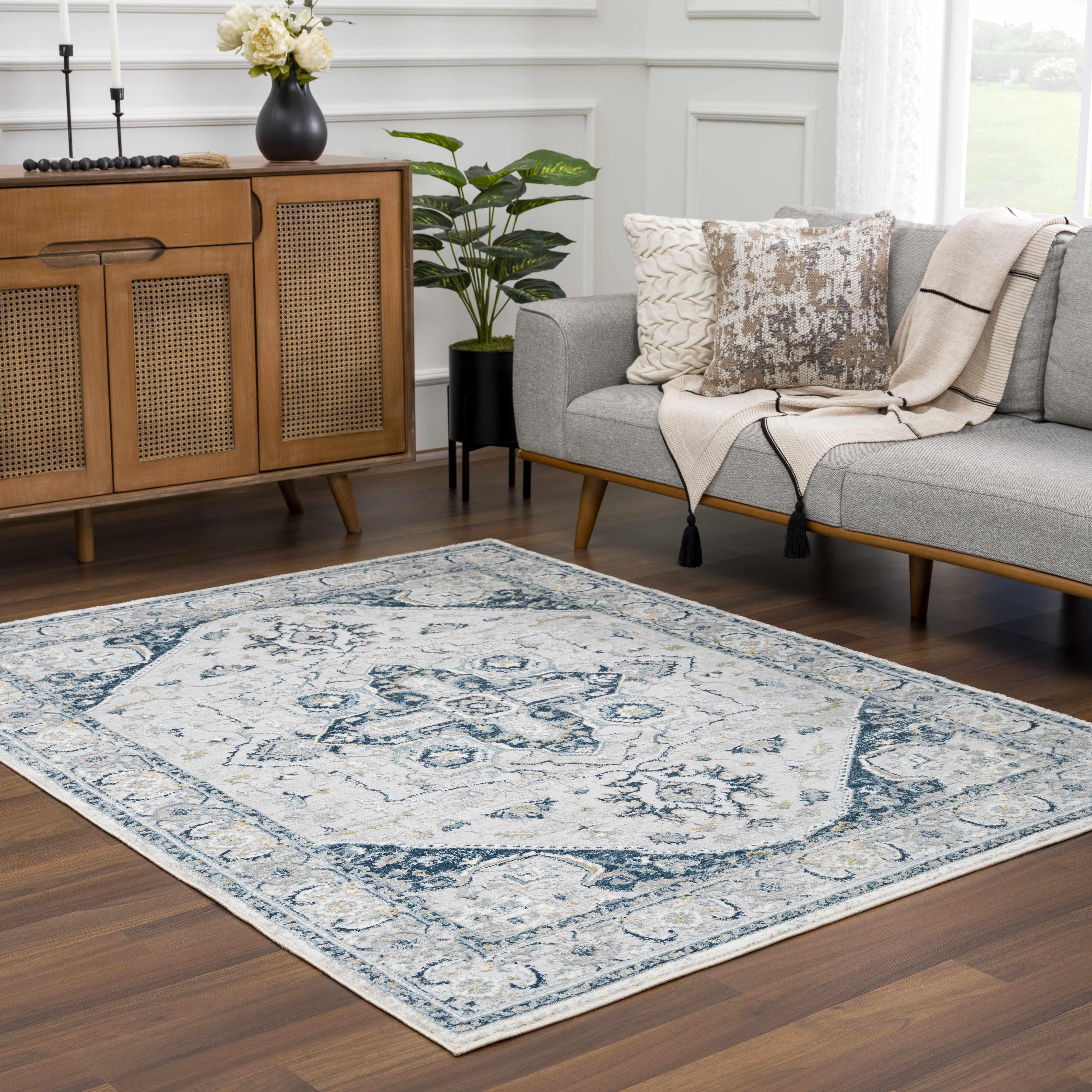 Liverpool Blue Area Rug - Clearance - Image 13