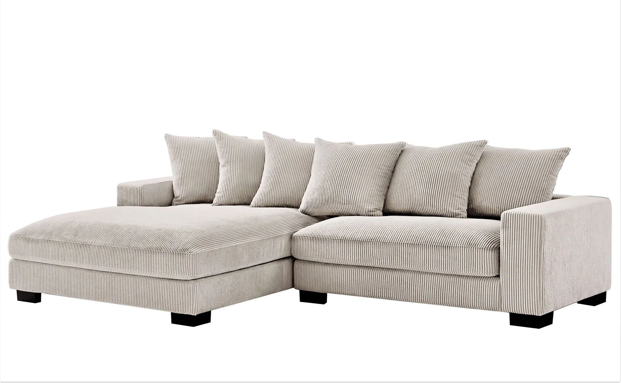 Luxe - Oversized 2 Piece Sectional Couches for Living Room, L Shaped Sofa With Chaise - Image 35