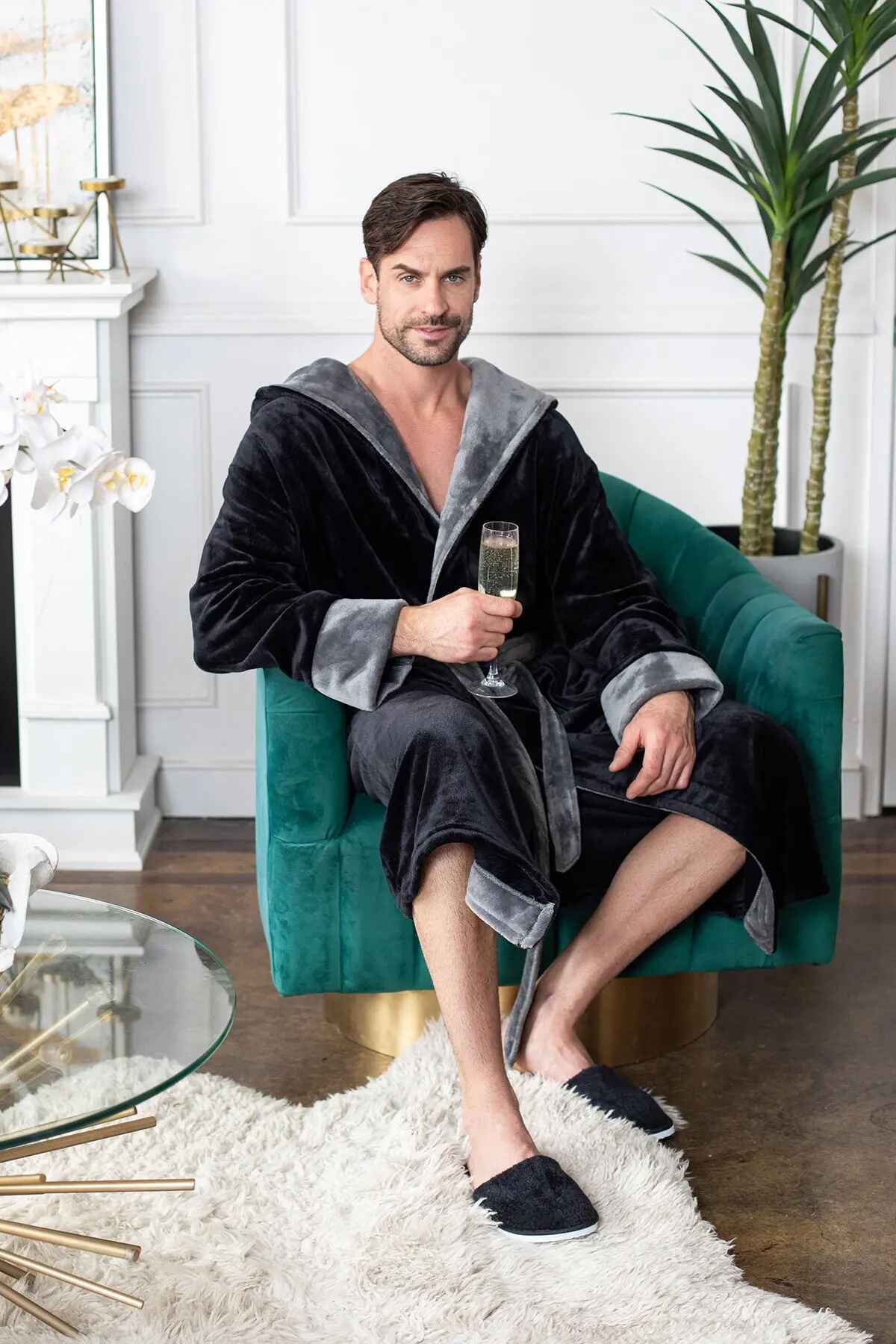 Men’s Robe with Hood – Ultra-Soft Plush Comfort for Everyday Use - Image 20