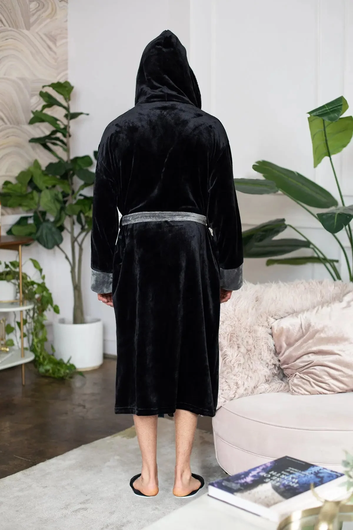 Men’s Robe with Hood – Ultra-Soft Plush Comfort for Everyday Use - Image 22