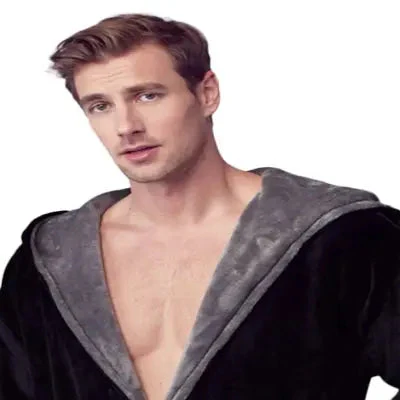 Men’s Robe with Hood – Ultra-Soft Plush Comfort for Everyday Use - Image 24