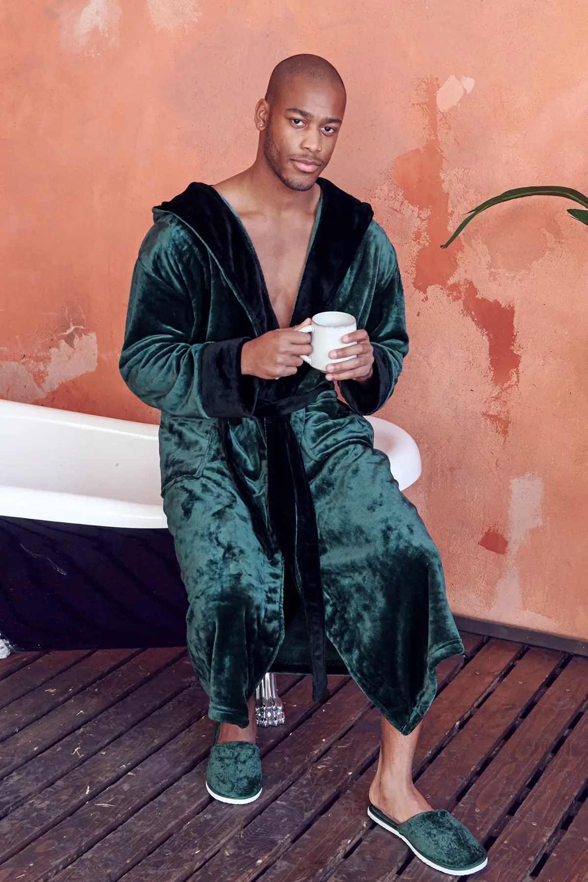 Men’s Robe with Hood – Ultra-Soft Plush Comfort for Everyday Use - Image 31