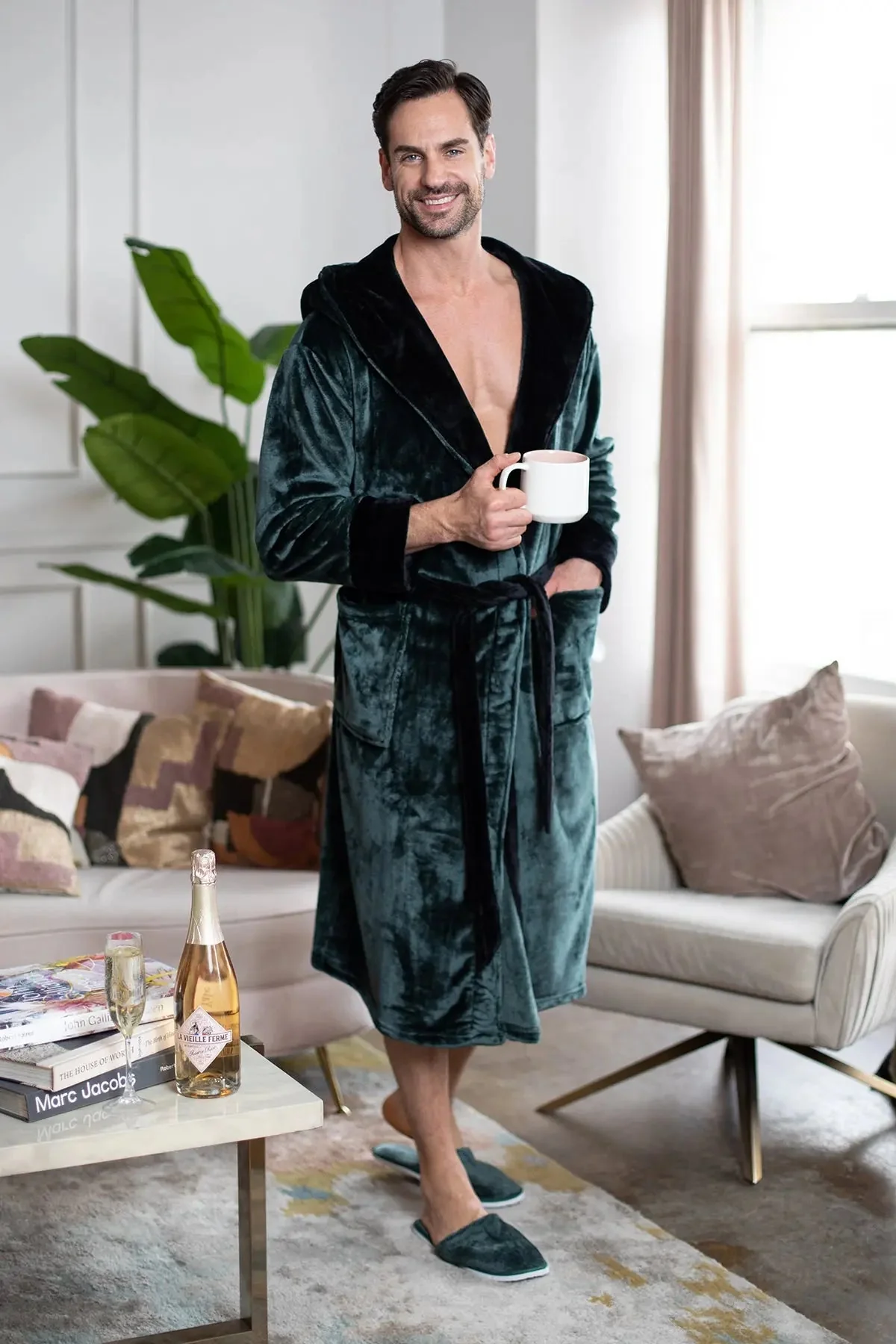 Men’s Robe with Hood – Ultra-Soft Plush Comfort for Everyday Use - Image 32