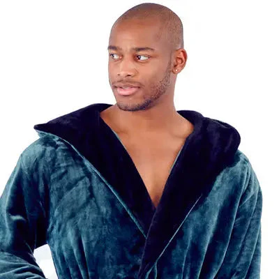 Men’s Robe with Hood – Ultra-Soft Plush Comfort for Everyday Use - Image 35