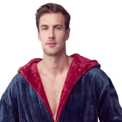 Men’s Robe with Hood – Ultra-Soft Plush Comfort for Everyday Use - Image 42