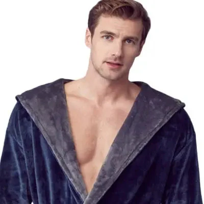 Men’s Robe with Hood – Ultra-Soft Plush Comfort for Everyday Use - Image 45